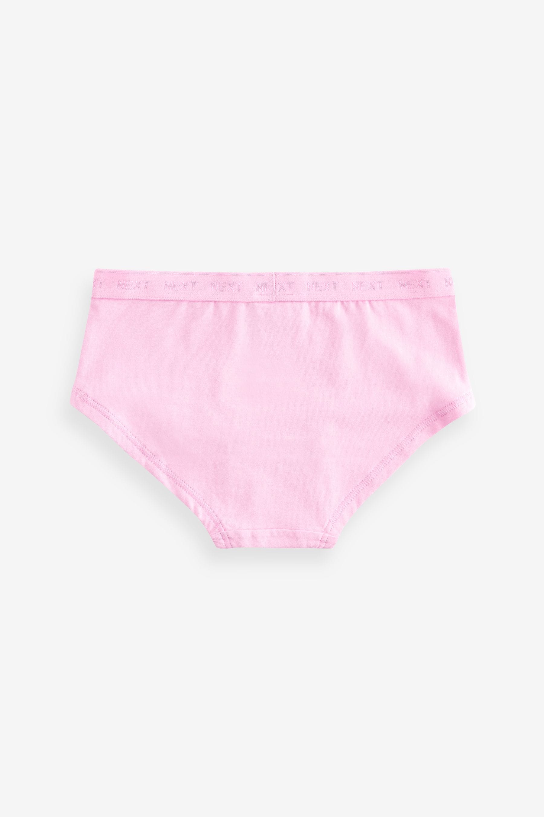 Pink Hipster Briefs 5 Pack (2-16yrs)