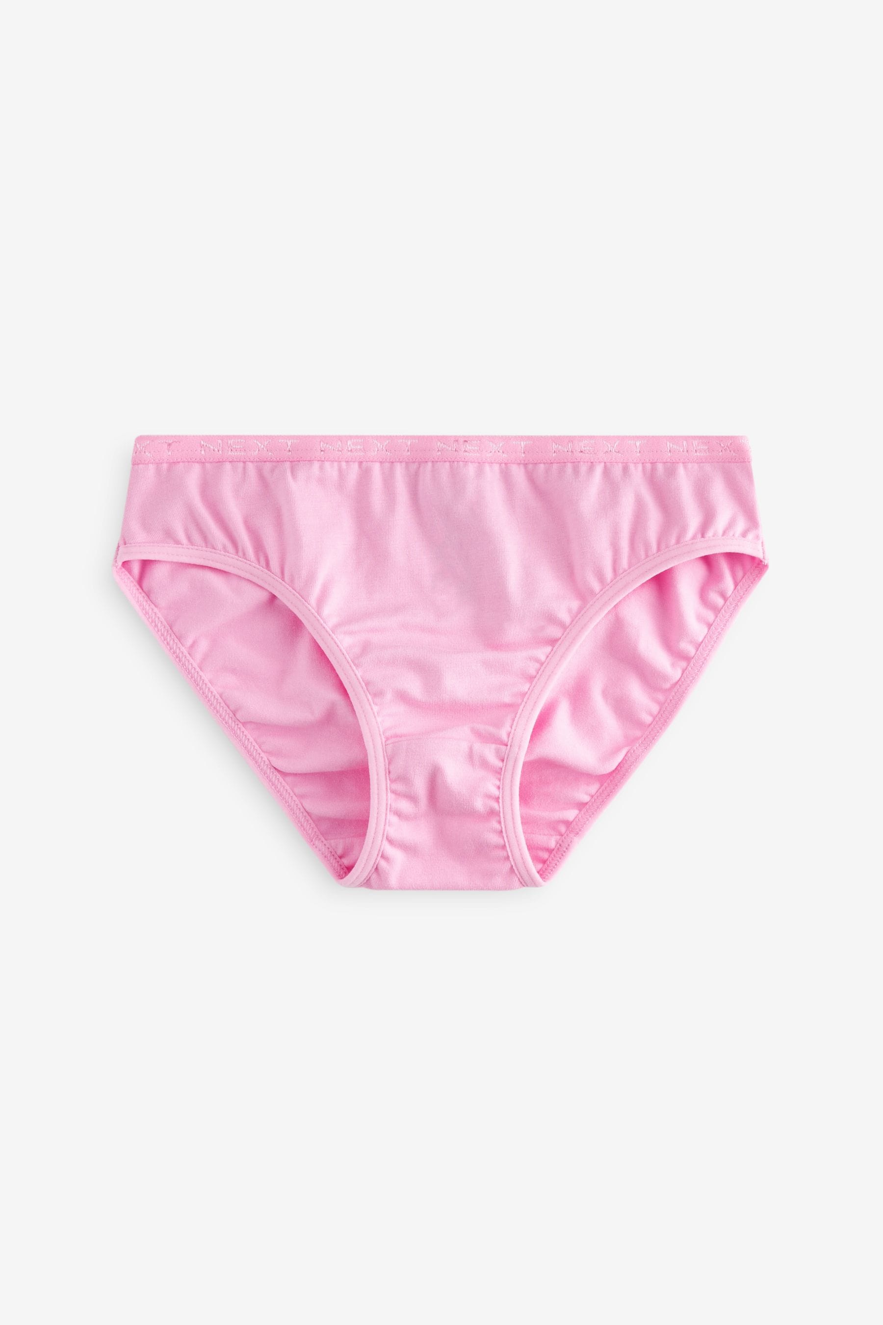 Bright Pink Bikini Briefs 7 Pack (5-16yrs)