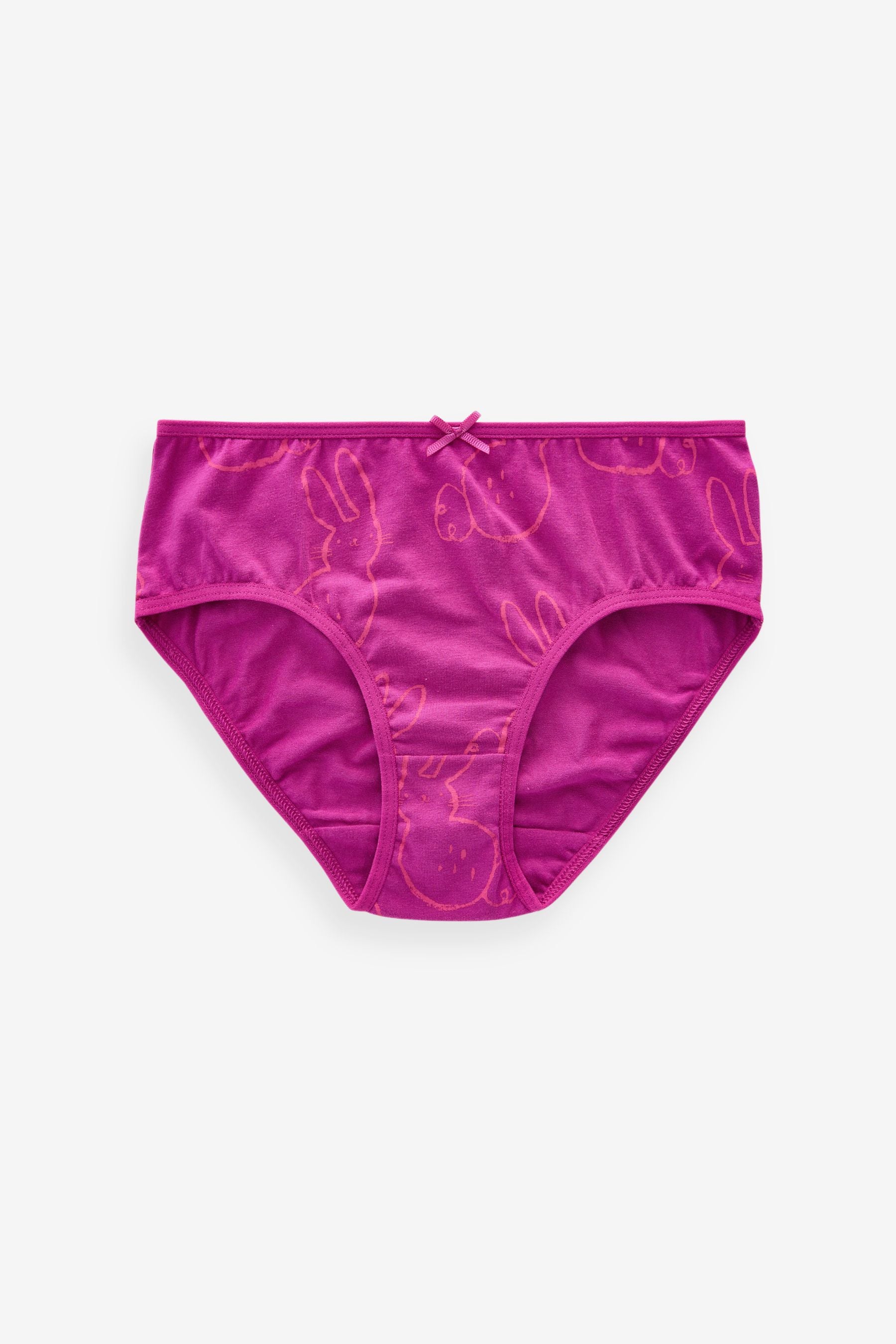 Pink/Orange Briefs 10 Pack (2-16yrs)