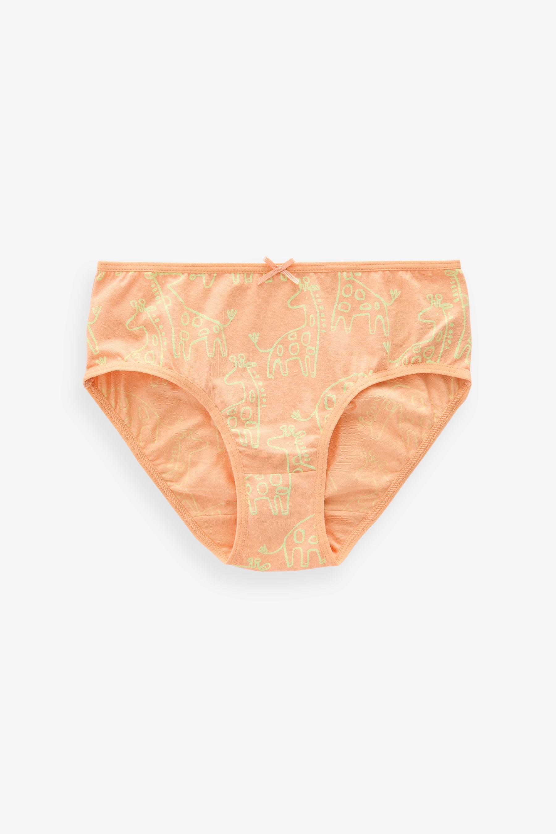 Pink/Orange Briefs 10 Pack (2-16yrs)