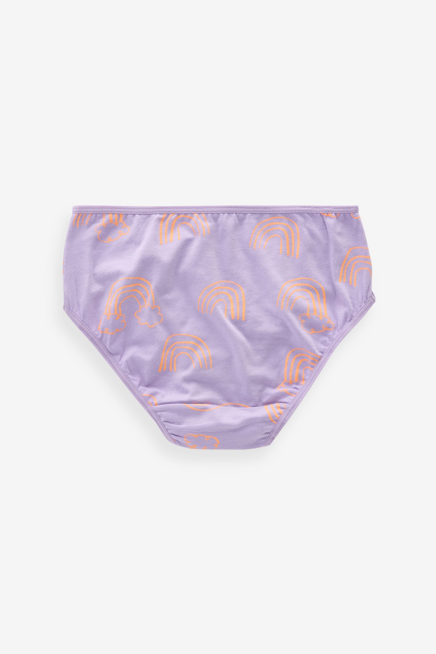 Pink/Orange Briefs 10 Pack (2-16yrs)