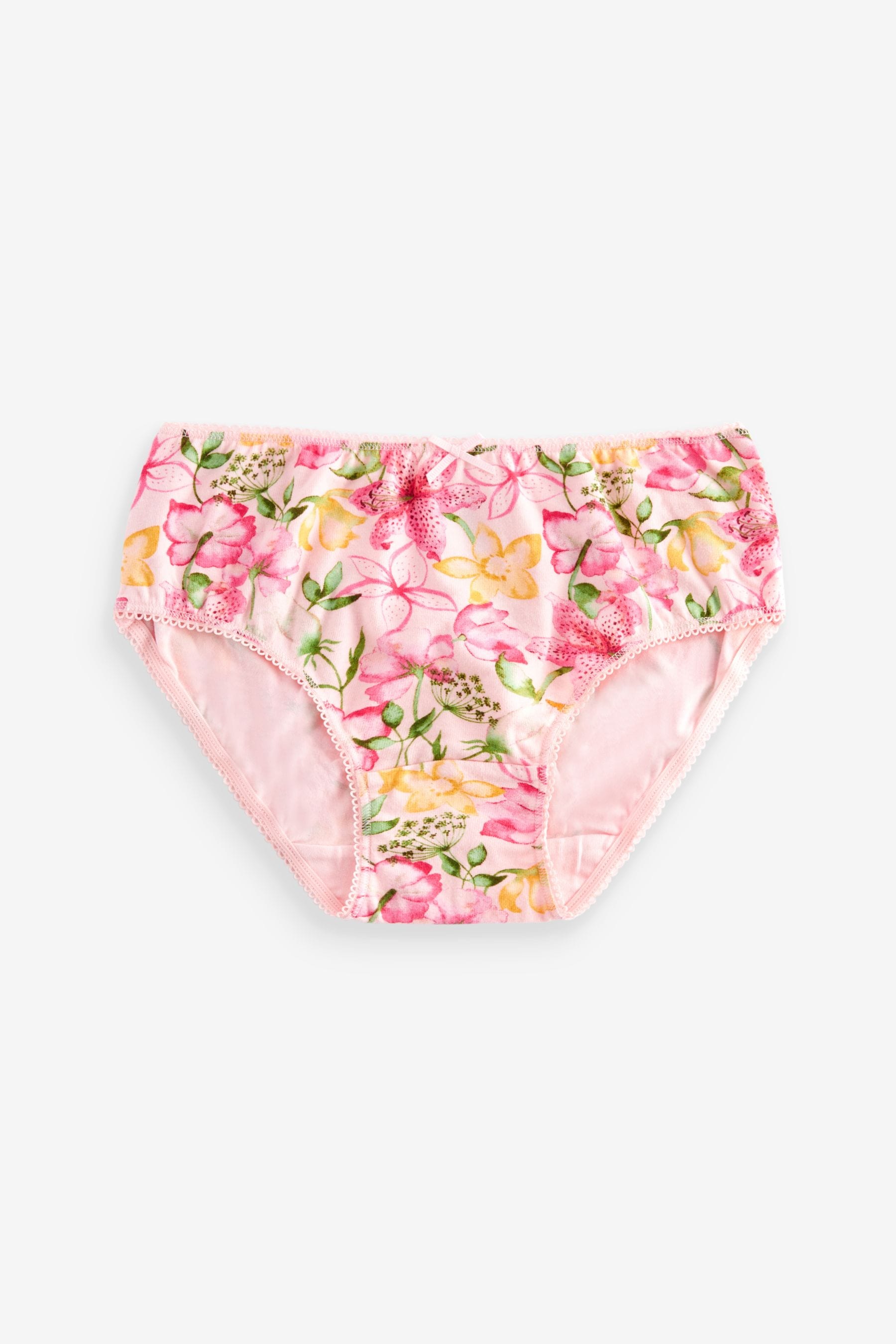 Pink Fairy Print Briefs 7 Pack (1.5-16yrs)