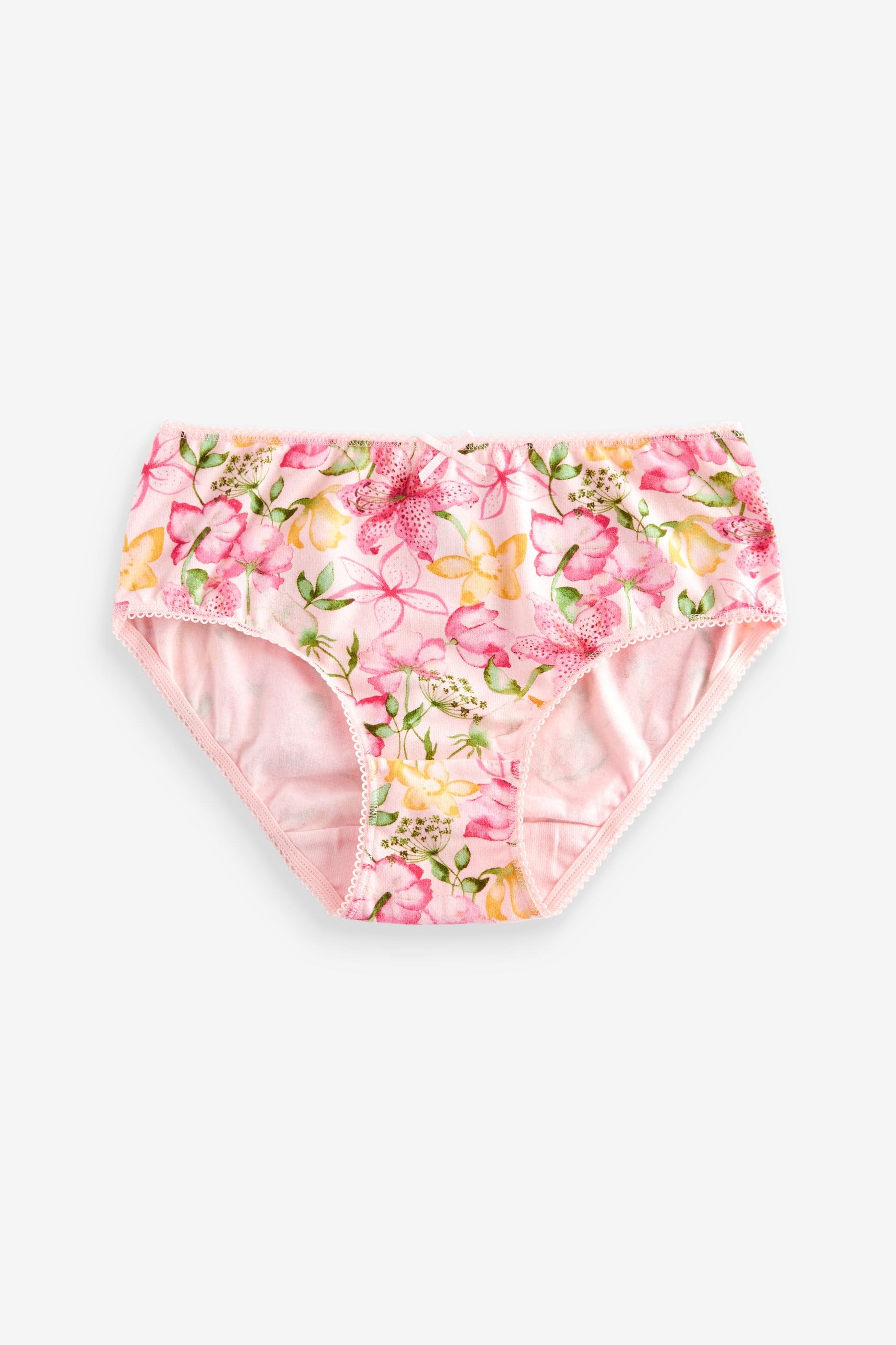 Pink Fairy Print Briefs 7 Pack (1.5-16yrs)