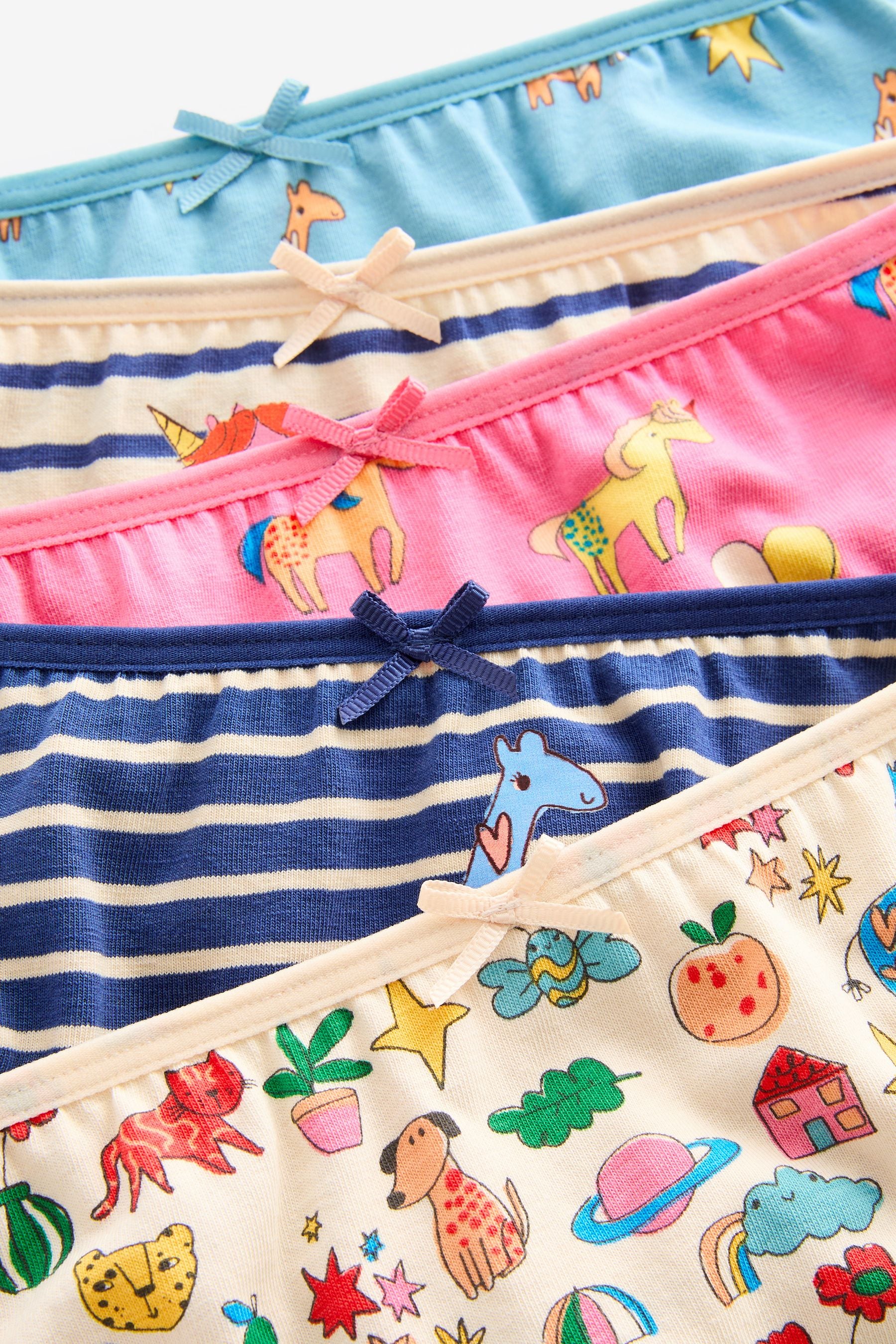 Pink/Blue Days Of The Week Briefs 7 Pack (1.5-12yrs)