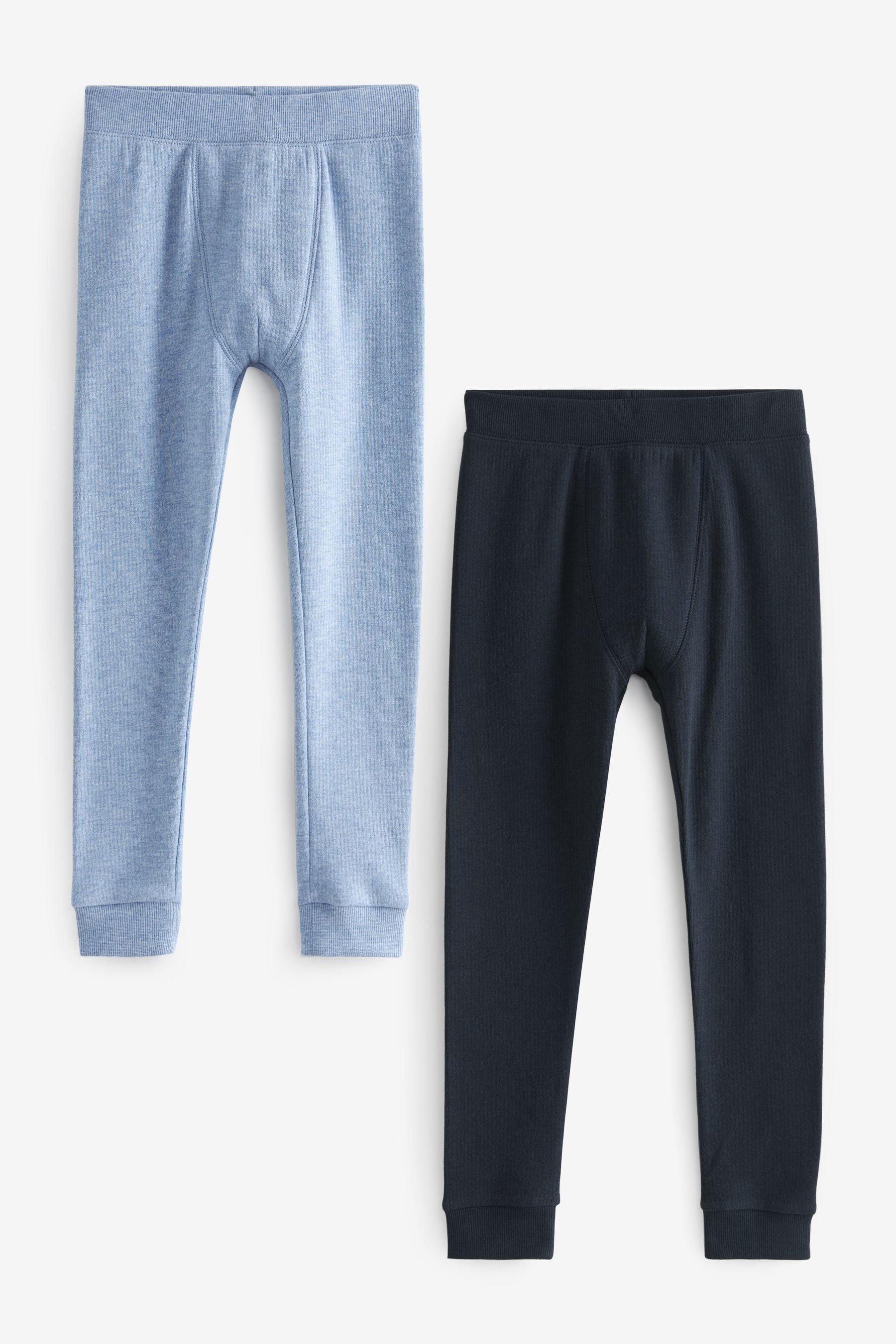 Blue/Navy Thermal Leggings 2 Pack (2-16yrs)