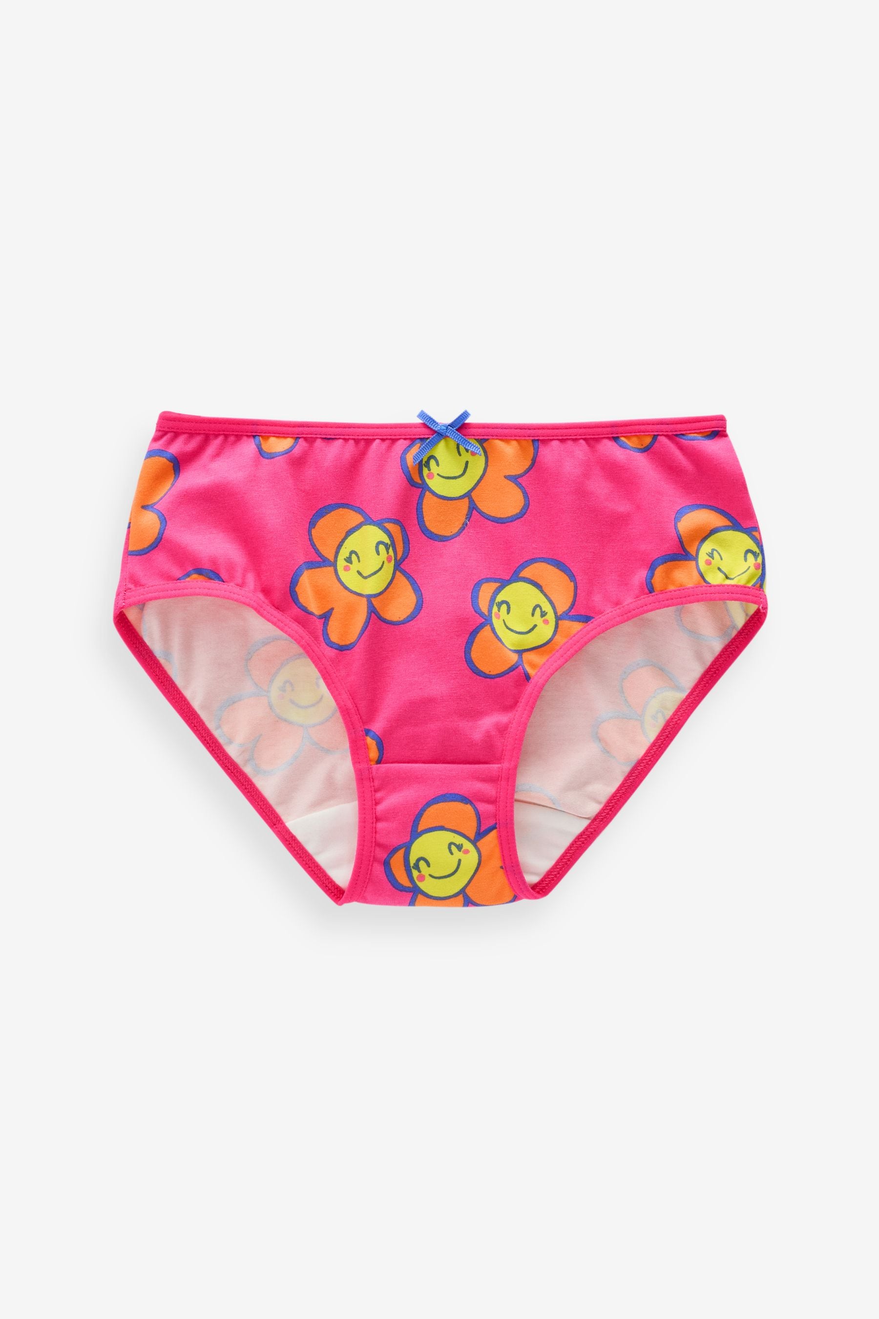 Blue/Pink Character 5 Pack Briefs (1.5-12yrs)