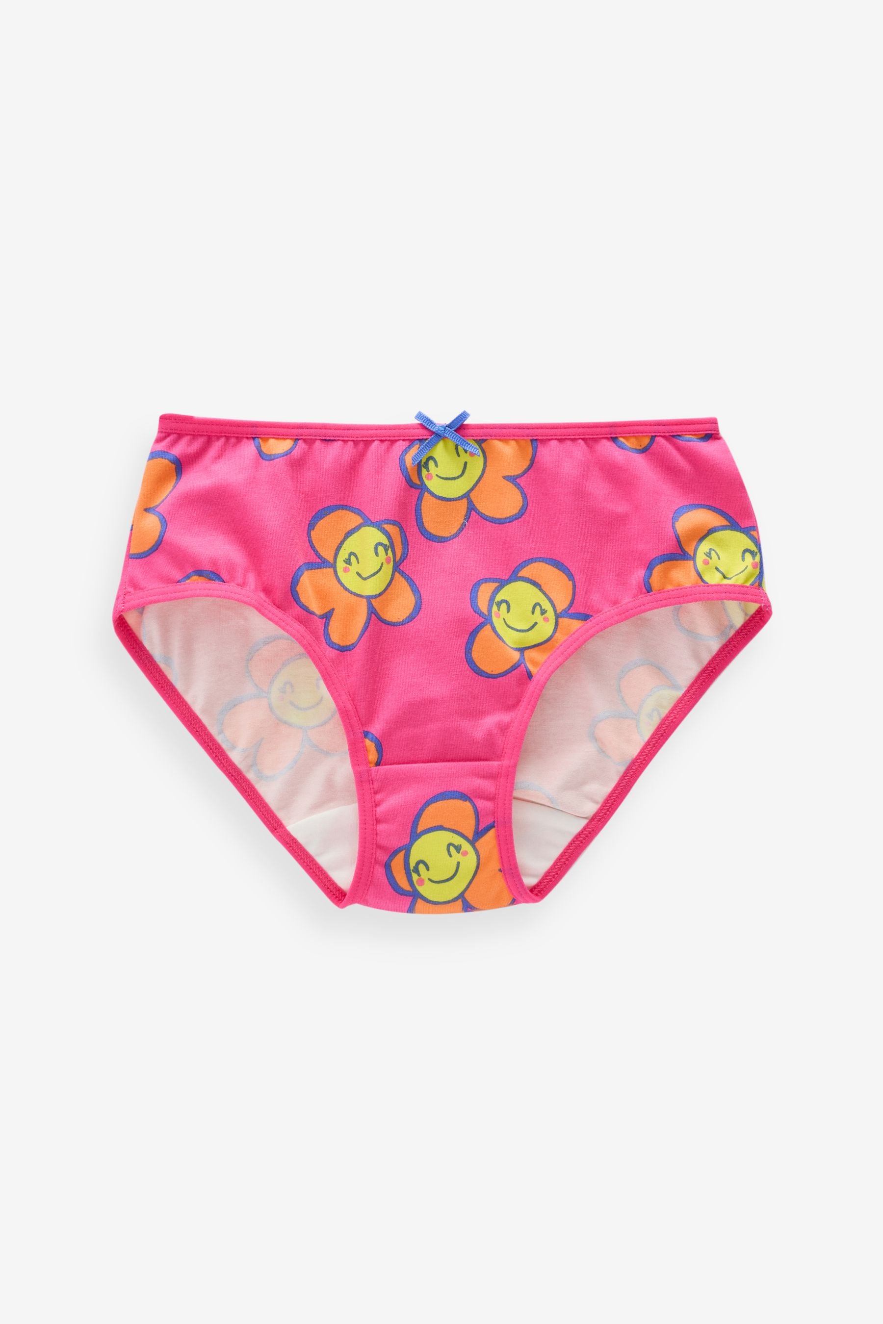 Blue/Pink Character 5 Pack Briefs (1.5-12yrs)