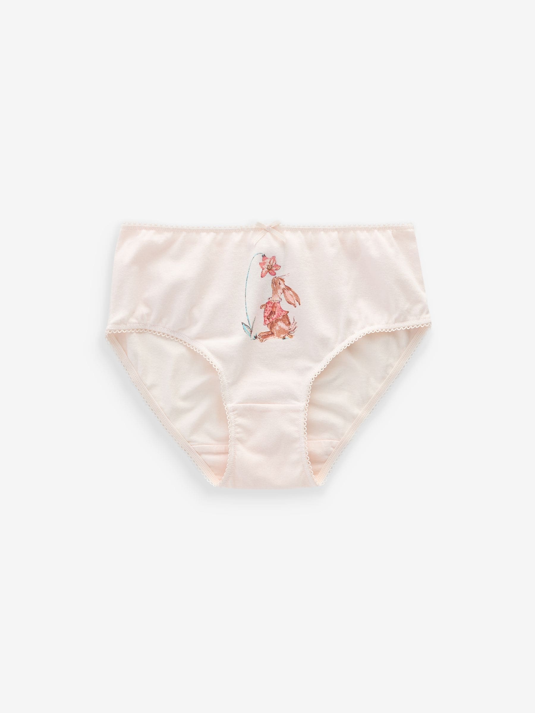 Red/Cream Print Briefs 7 Pack (1.5-12yrs)