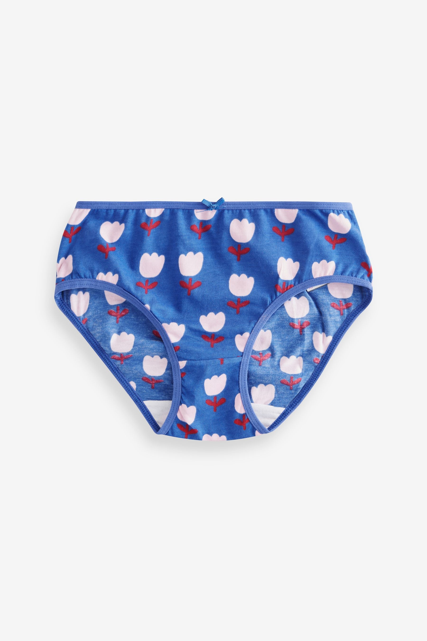 Blue/Orange Print Briefs 7 Pack (1.5-16yrs)