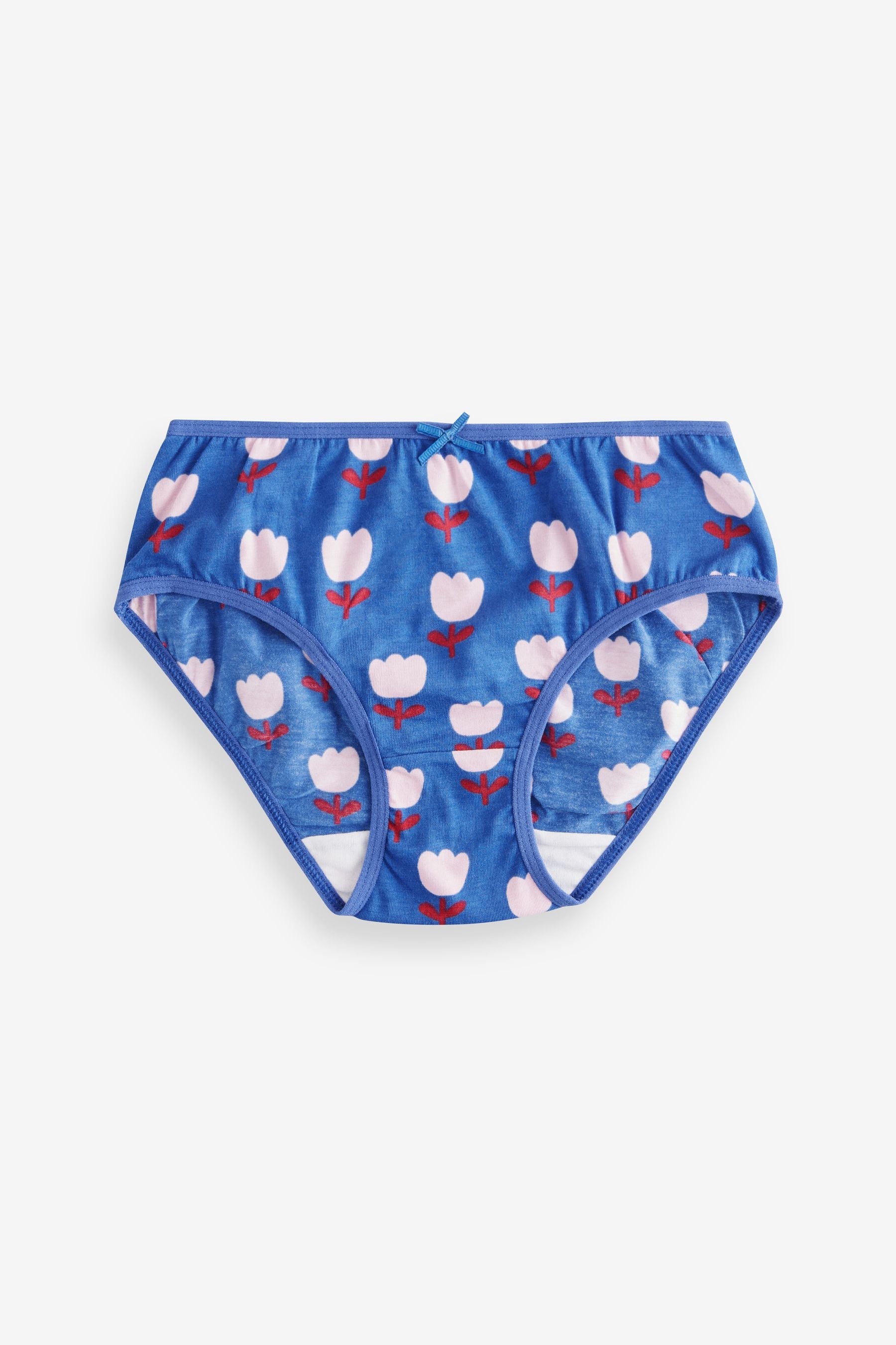 Blue/Orange Print Briefs 7 Pack (1.5-16yrs)