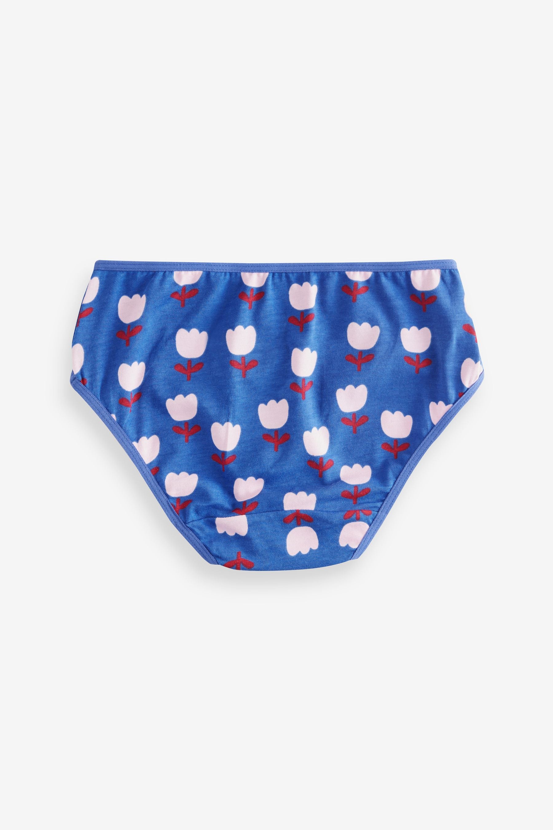 Blue/Orange Print Briefs 7 Pack (1.5-16yrs)