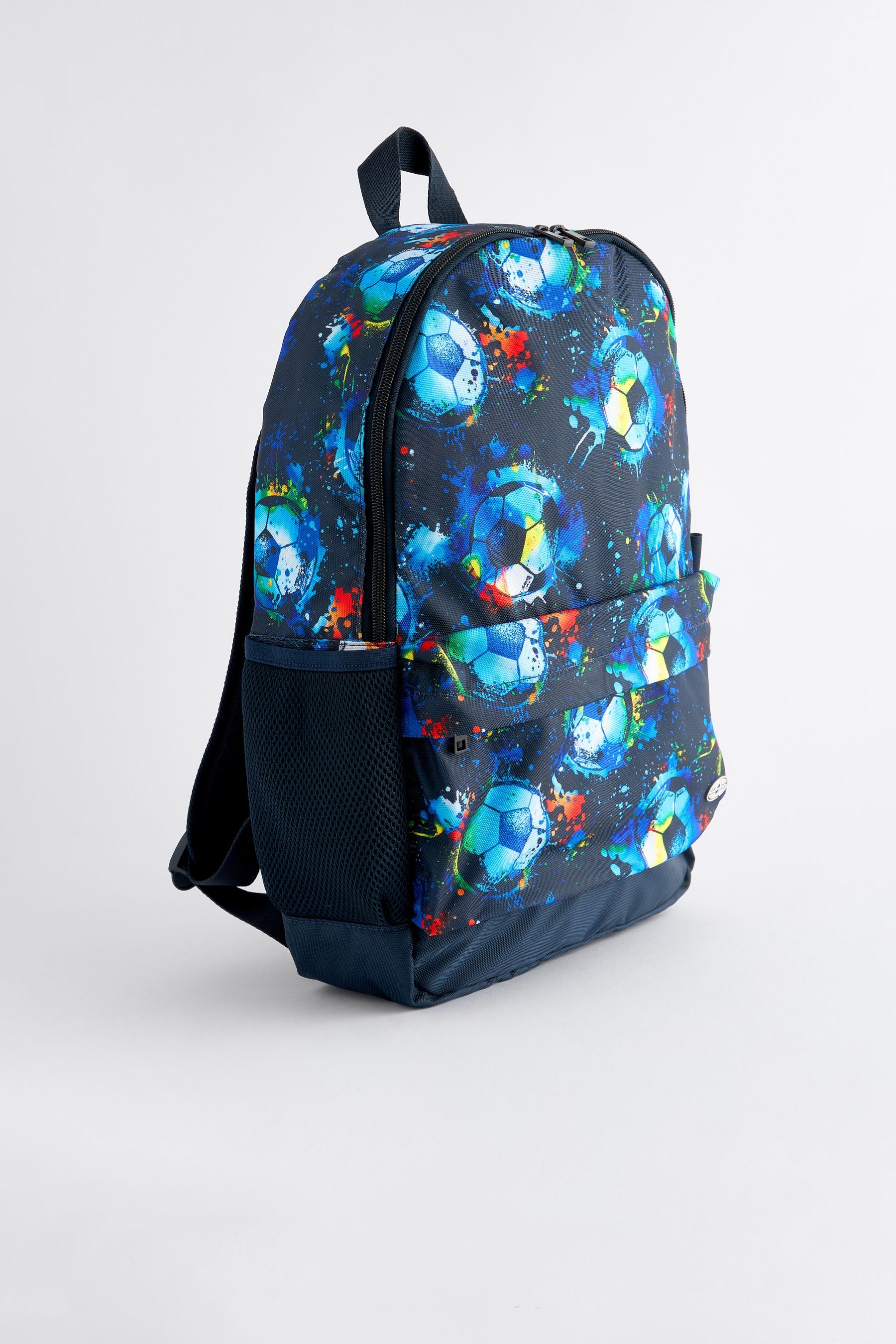 Football Print Backpack