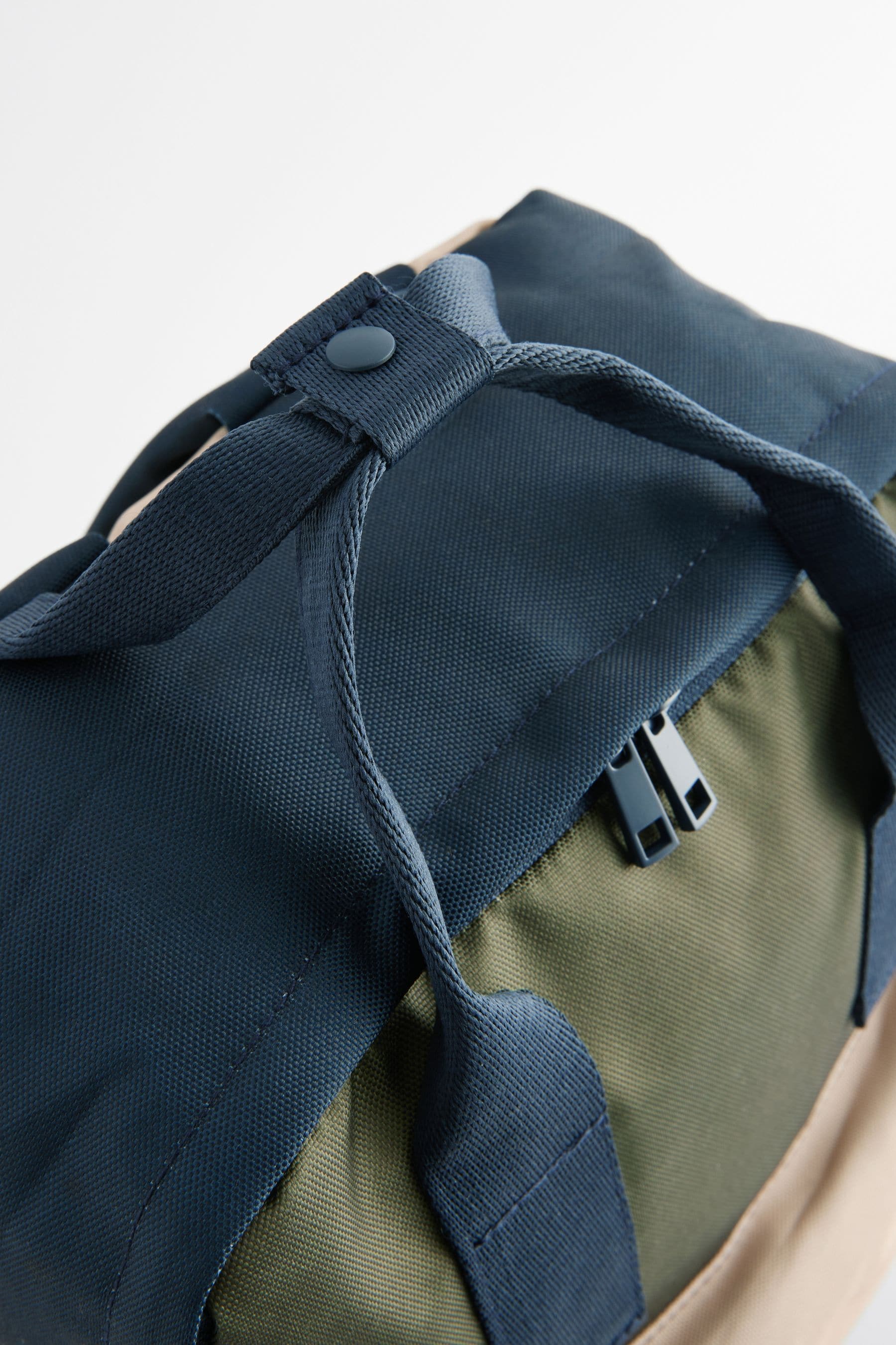 Colourblock Handle Backpack