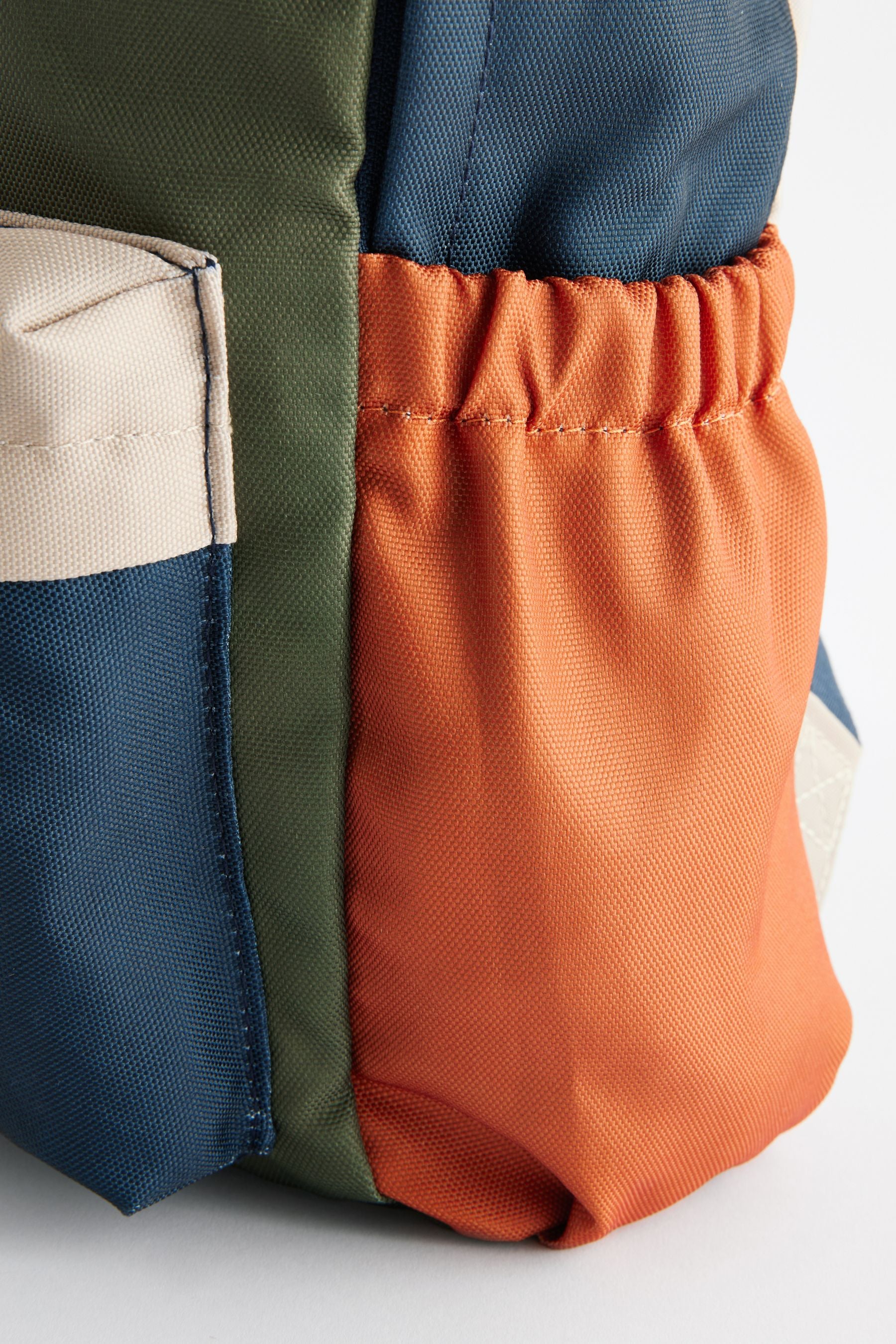 Colourblock Handle Backpack