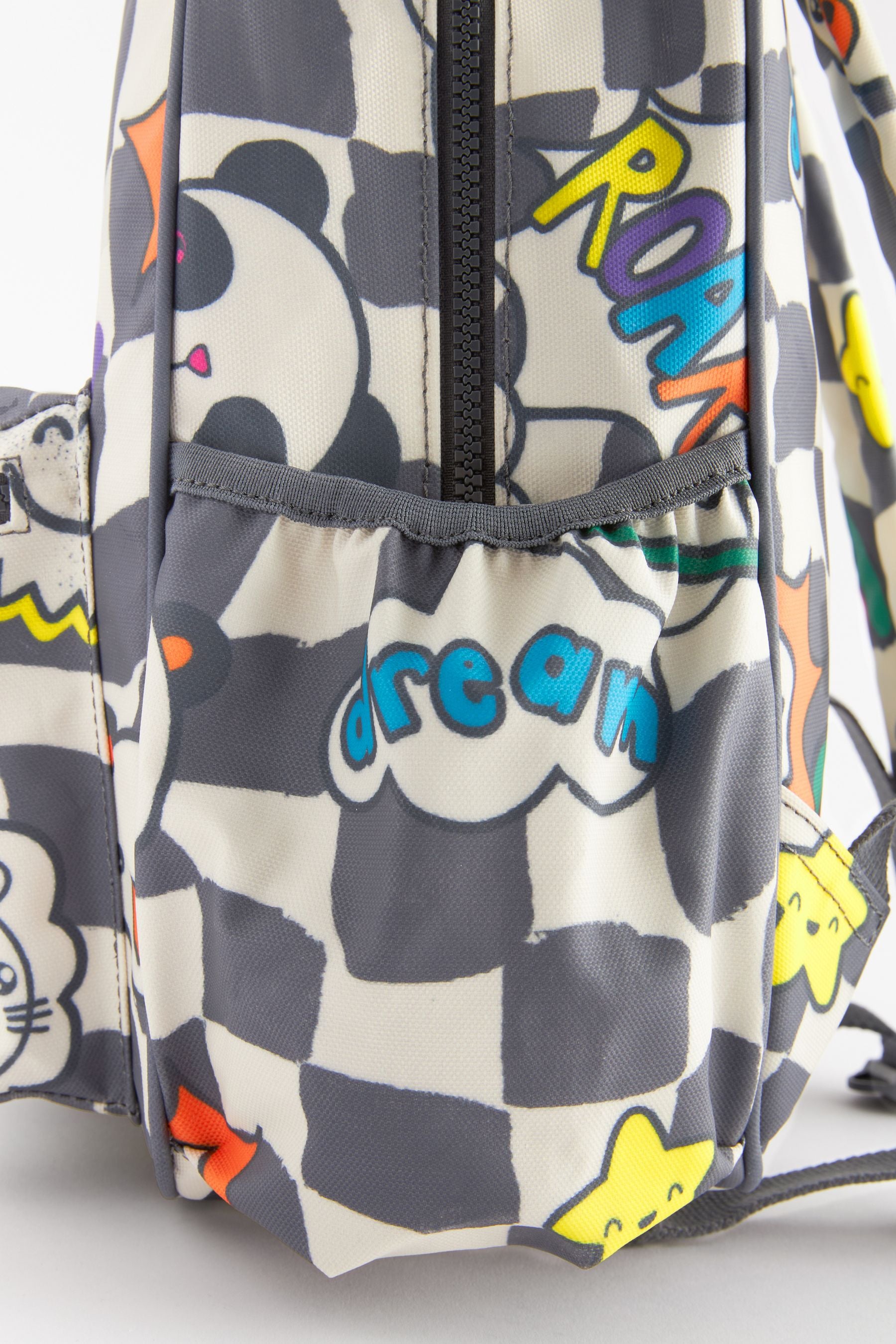 Check Fun Faces Backpack