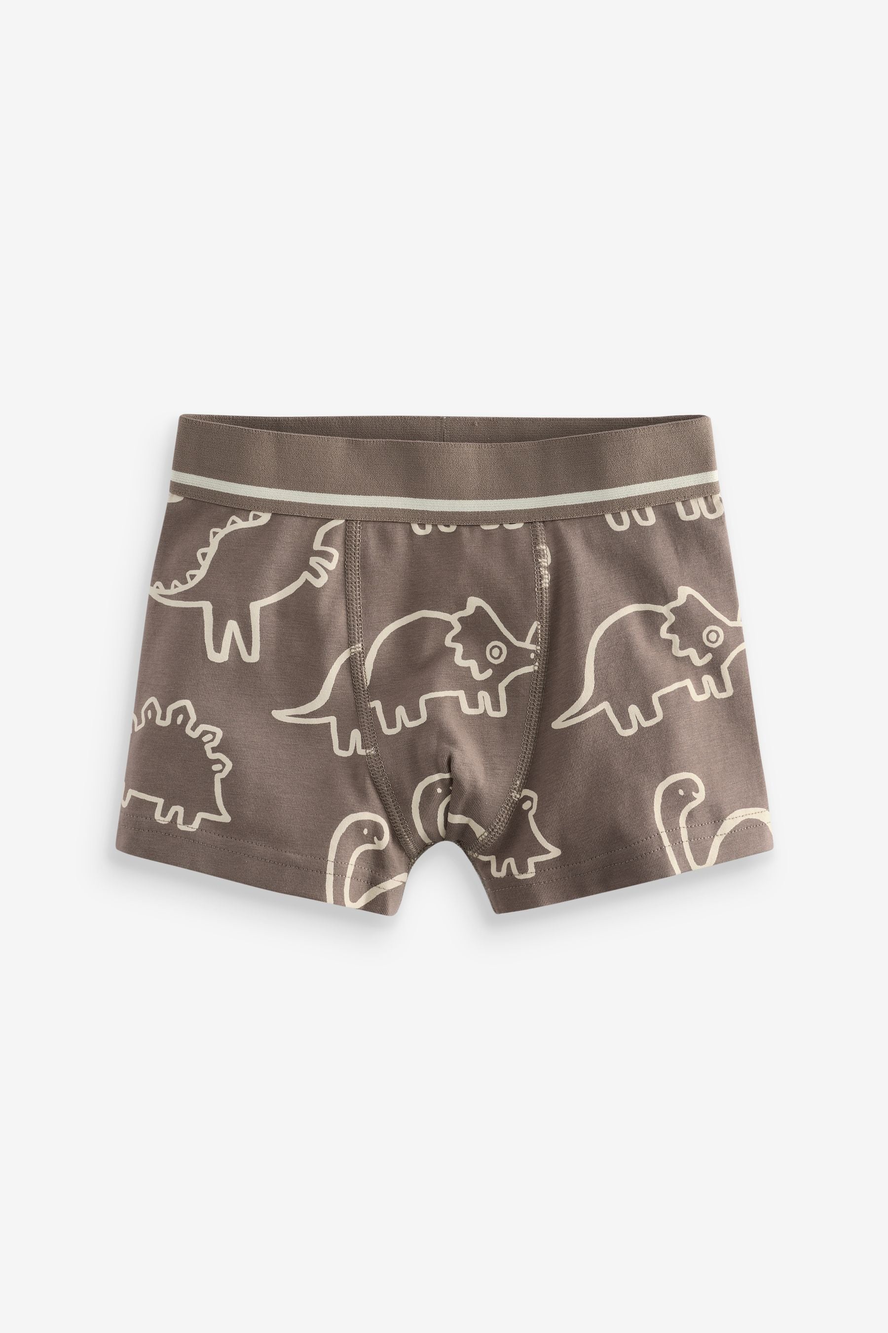 Linear Dino Print Trunks 5 Pack (1.5-16yrs)