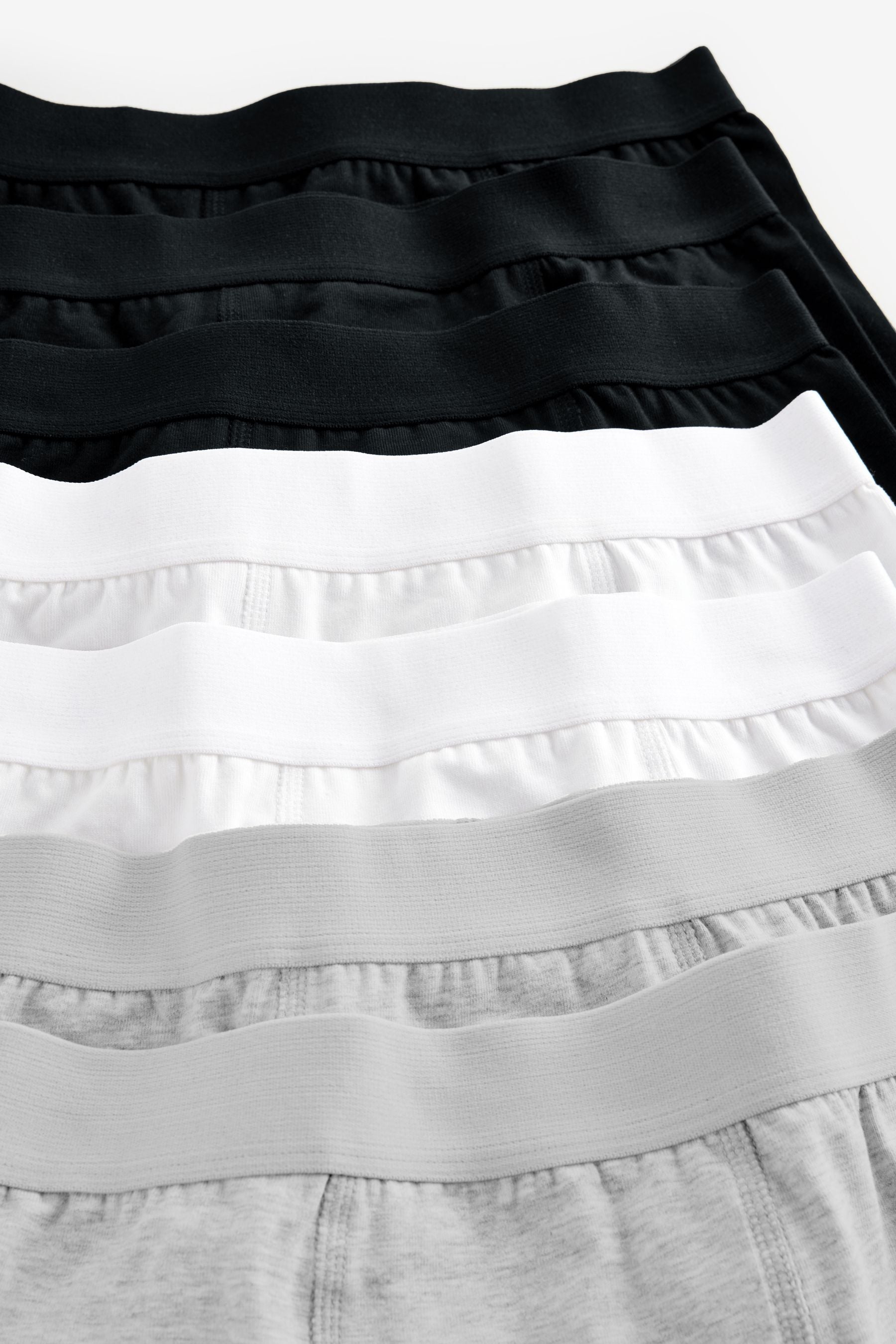 Black/White/Grey Trunks 7 Pack (2-16yrs)