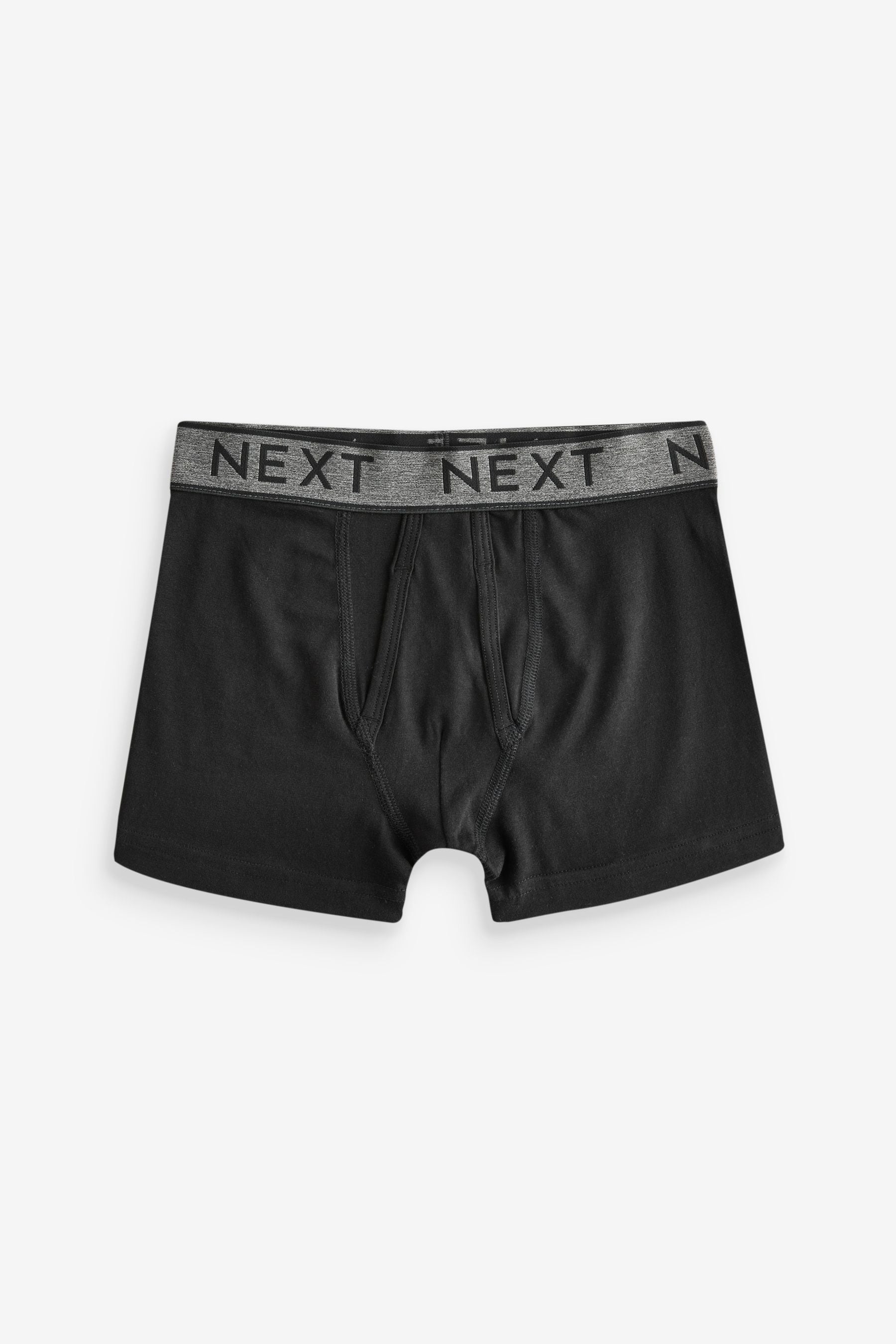 Black A-Front Trunks 5 Pack (7-16yrs)