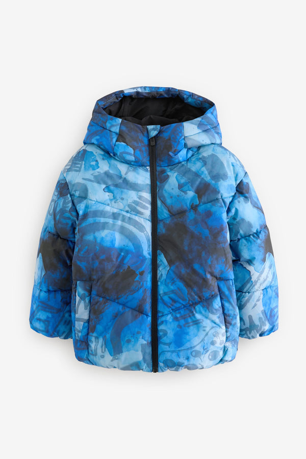 Blue Padded Puffer Jacket (3-17yrs)