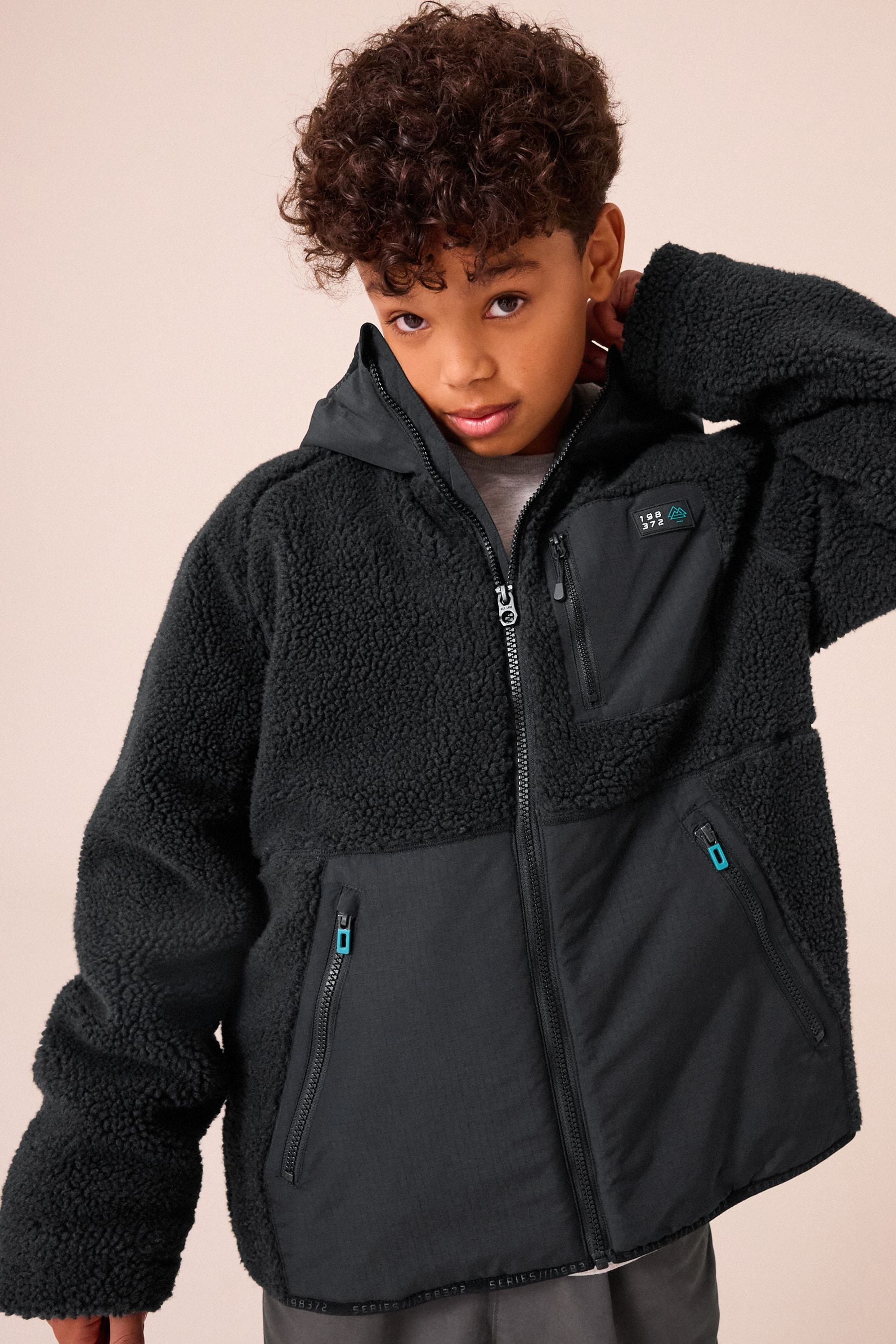 Black Borg Jacket (3-16yrs)