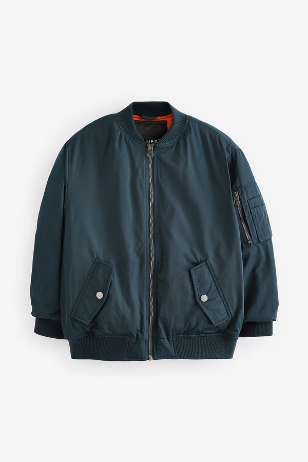 Navy Blue Bomber Jacket (3-16yrs)