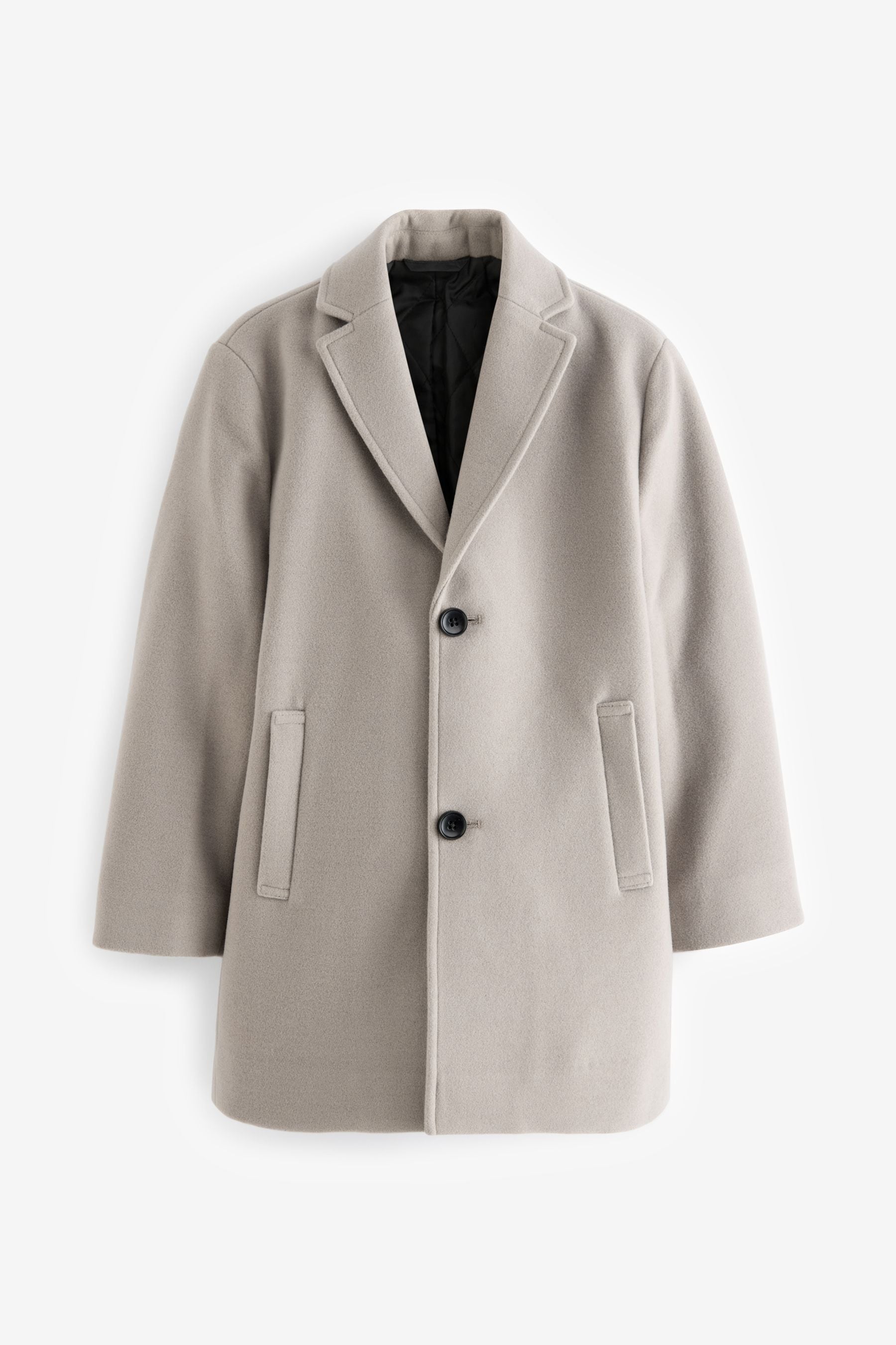 Neutral Monochrome Overcoat (12mths-16yrs)