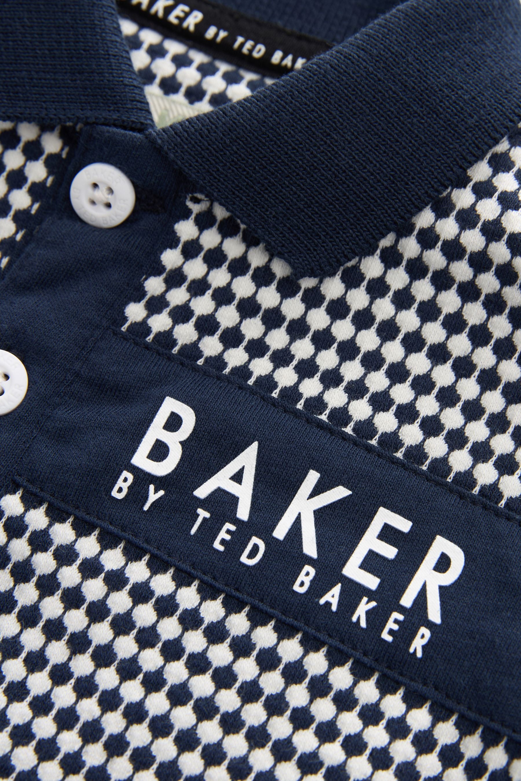 Baker by Ted Baker Textured Polo Shirt and Short Set