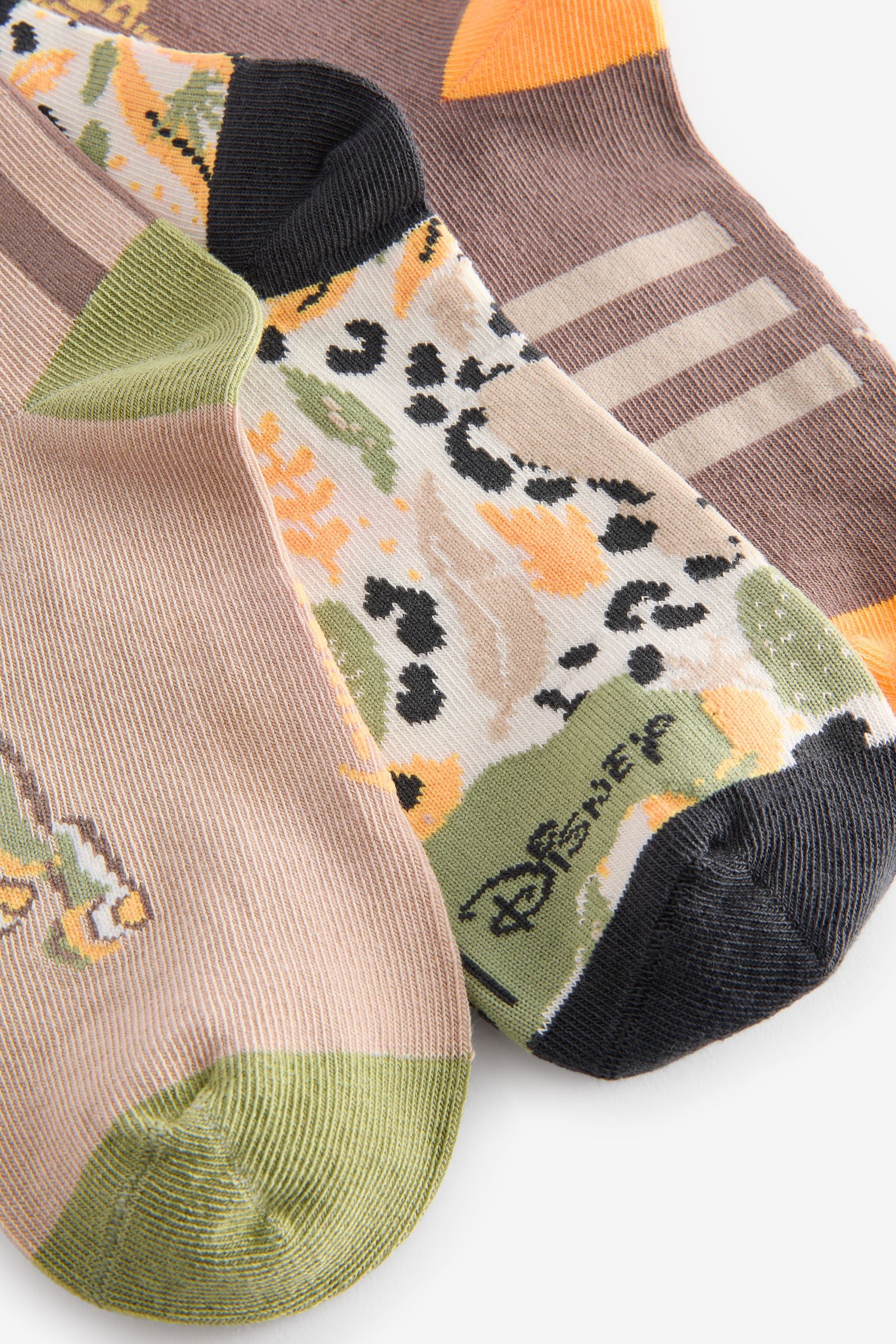 Brown adidas Lion King Socks 3 Pack