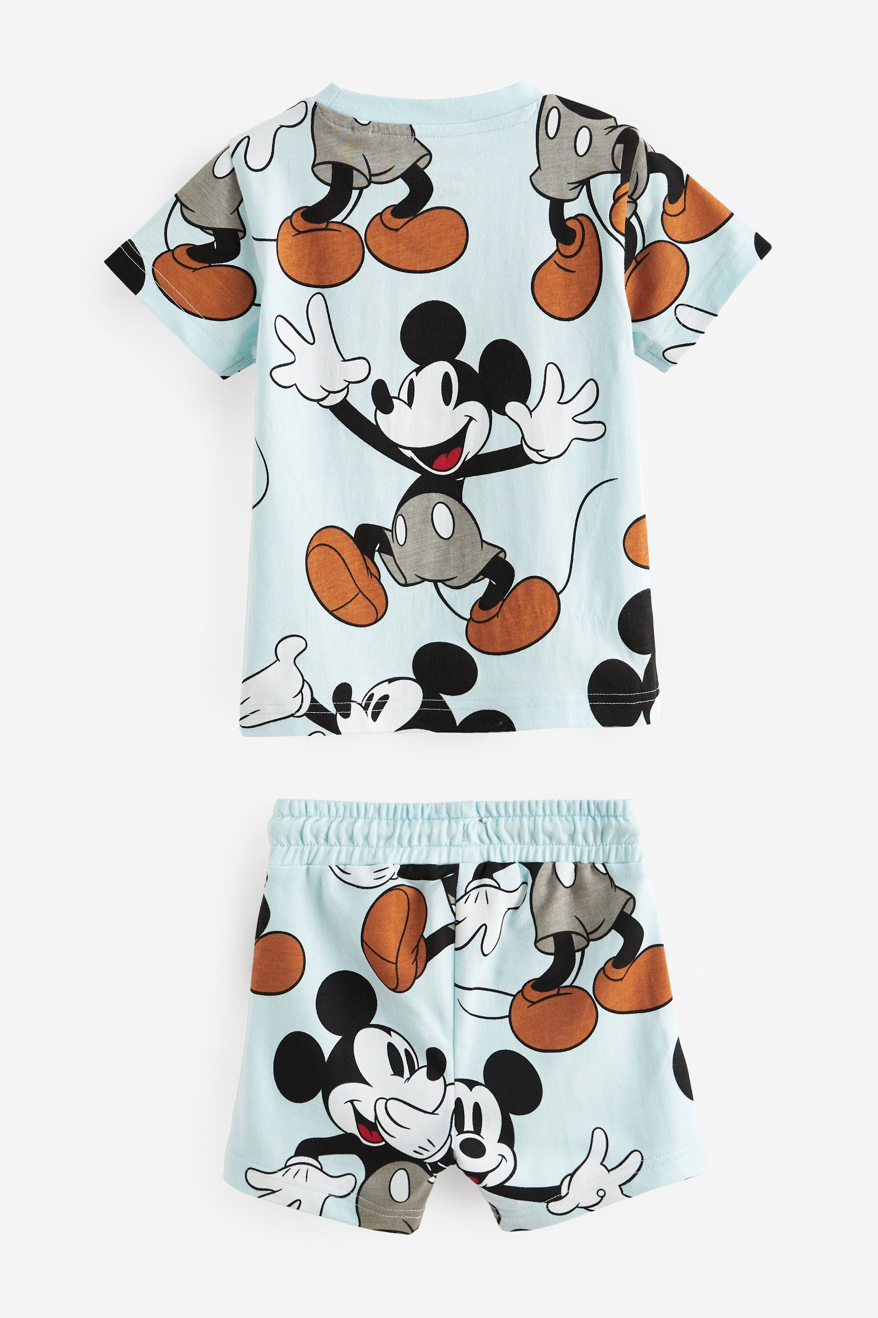 Blue Mickey Short Sleeves T-Shirt and Shorts Set (3mths-8yrs)