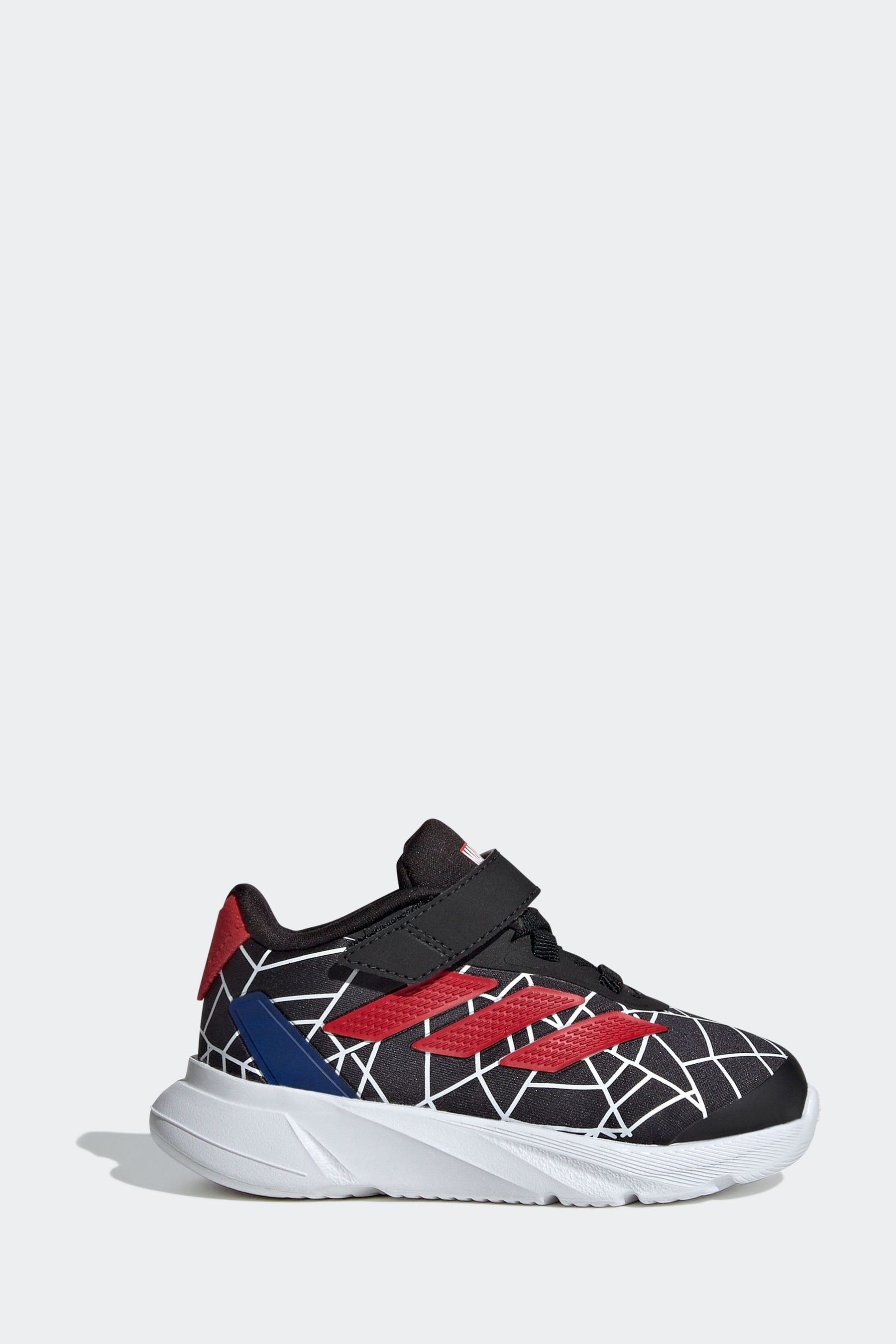 Black adidas Spiderman Marvel Duramo Trainers