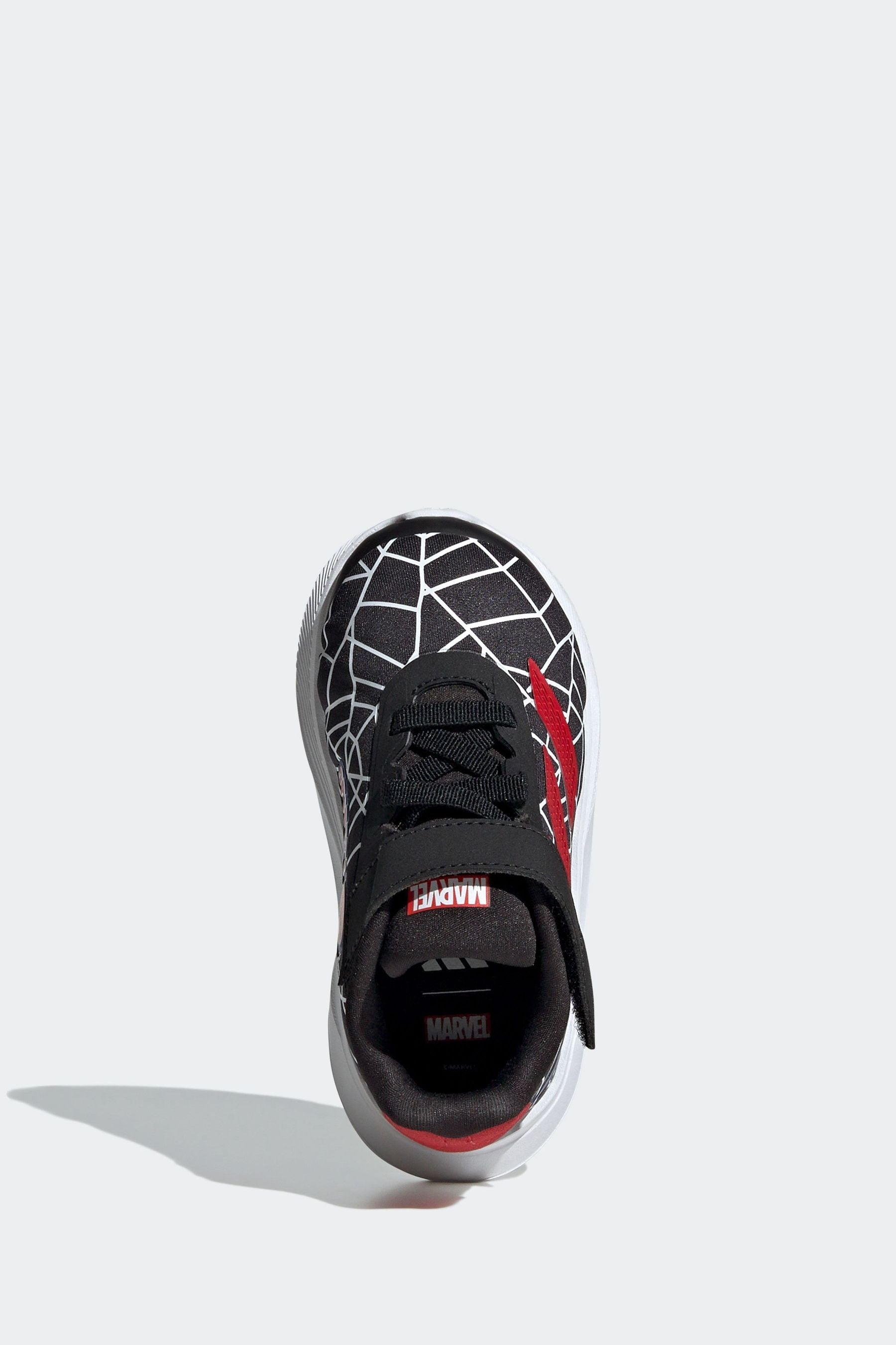 Black adidas Spiderman Marvel Duramo Trainers