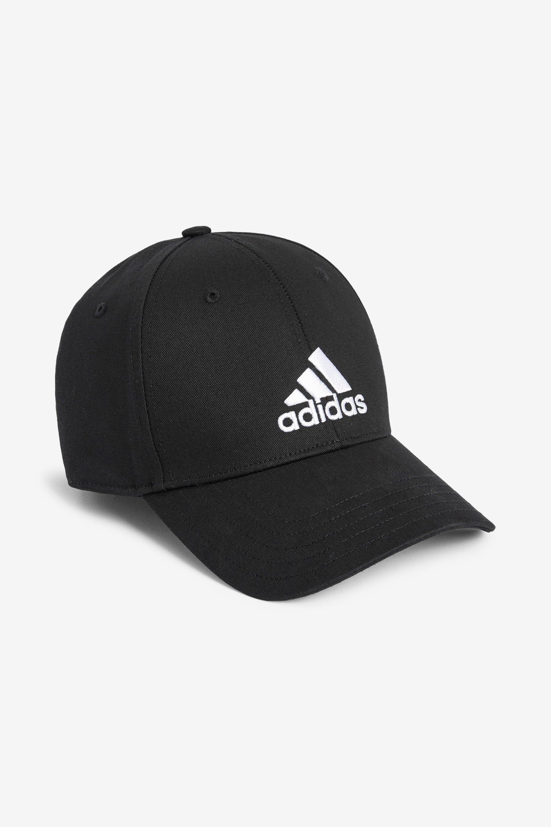 adidas Black Adult 100% Cotton Baseball Cap