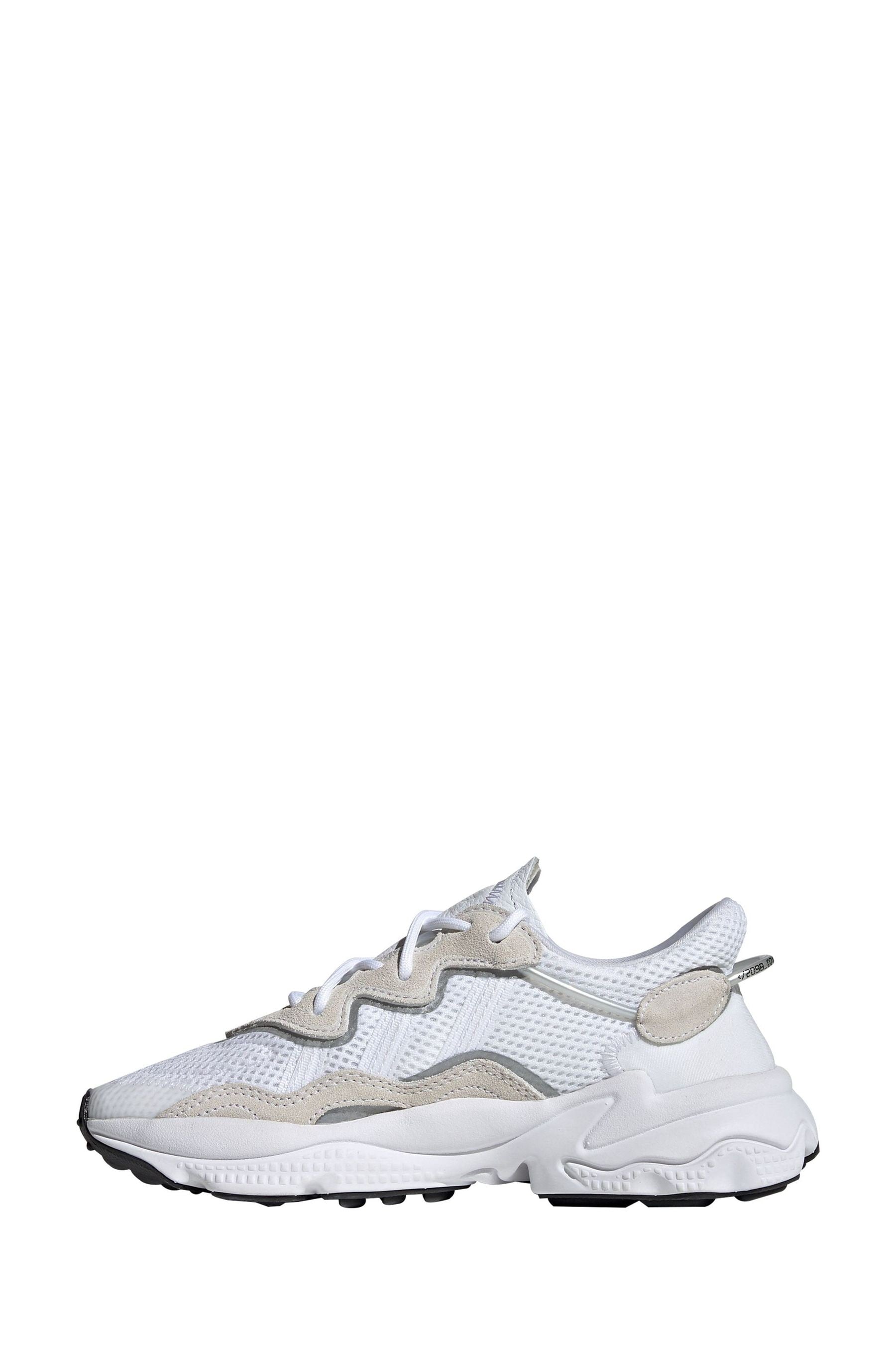 adidas Originals White Ozweego Trainers