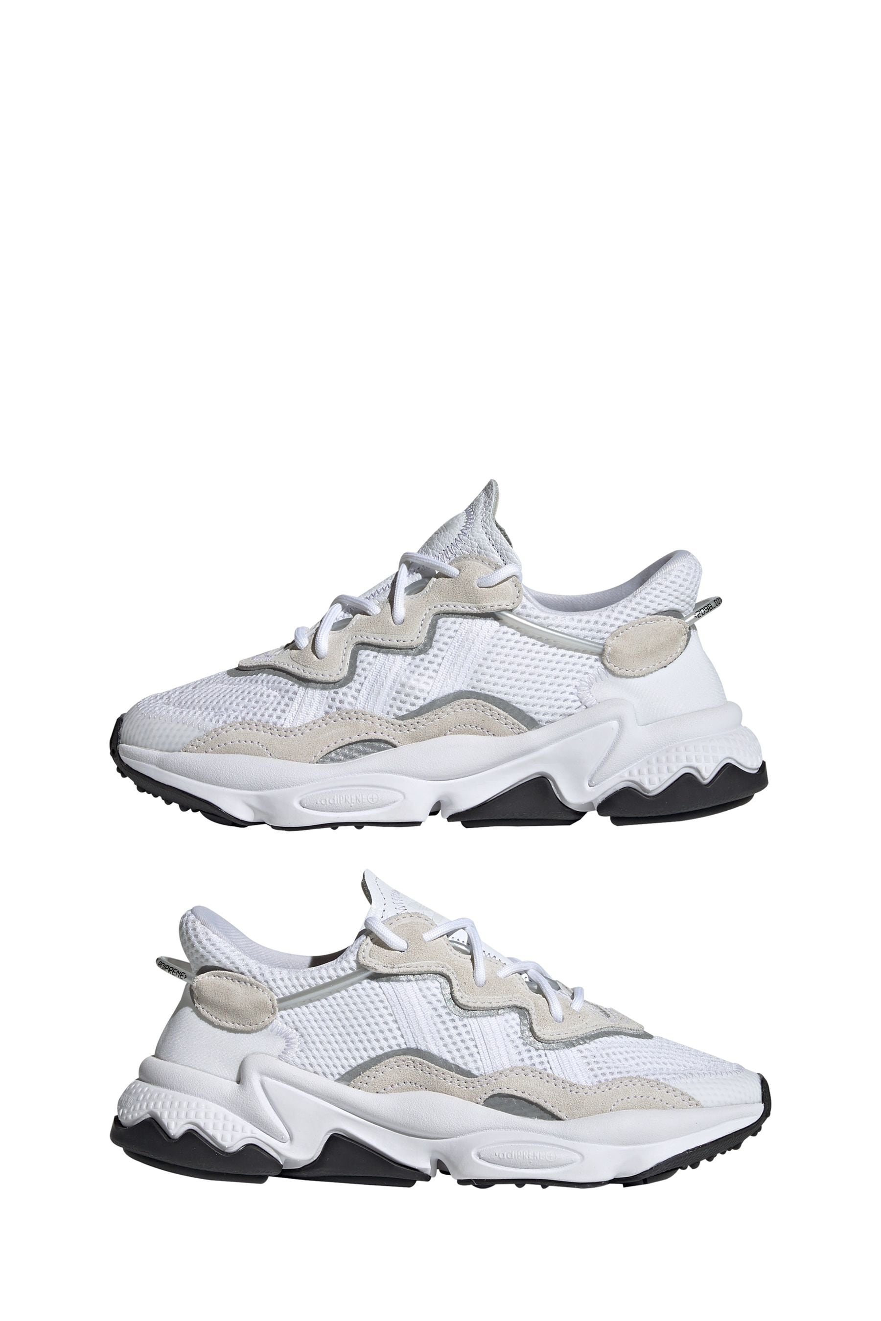 adidas Originals White Ozweego Trainers