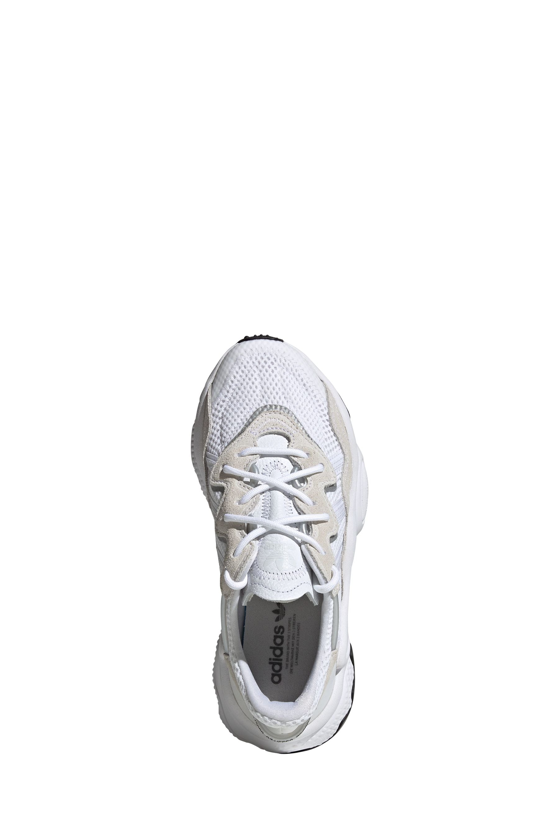 adidas Originals White Ozweego Trainers