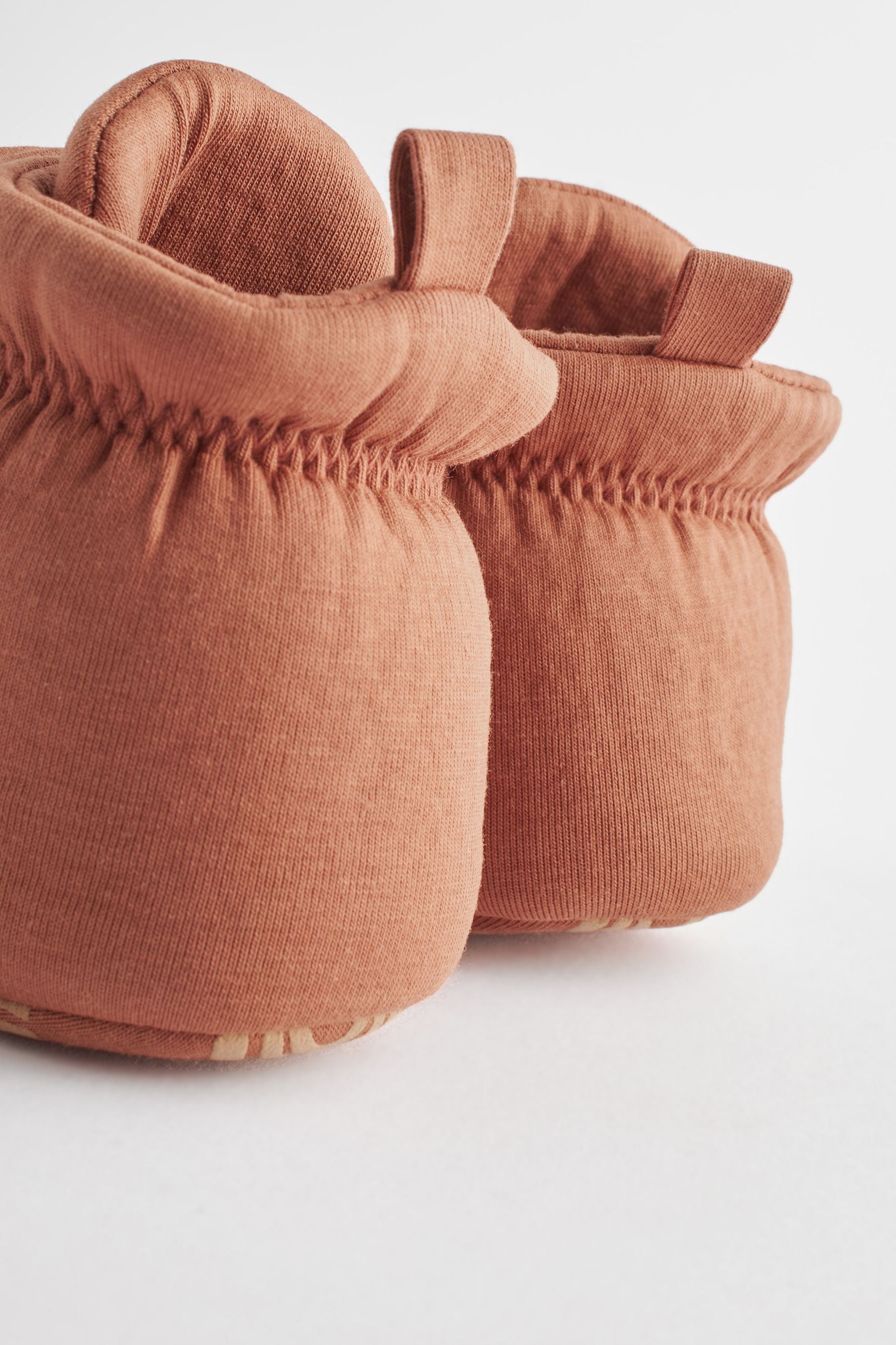 Rust Brown Cosy Baby Boots (0-2mths)