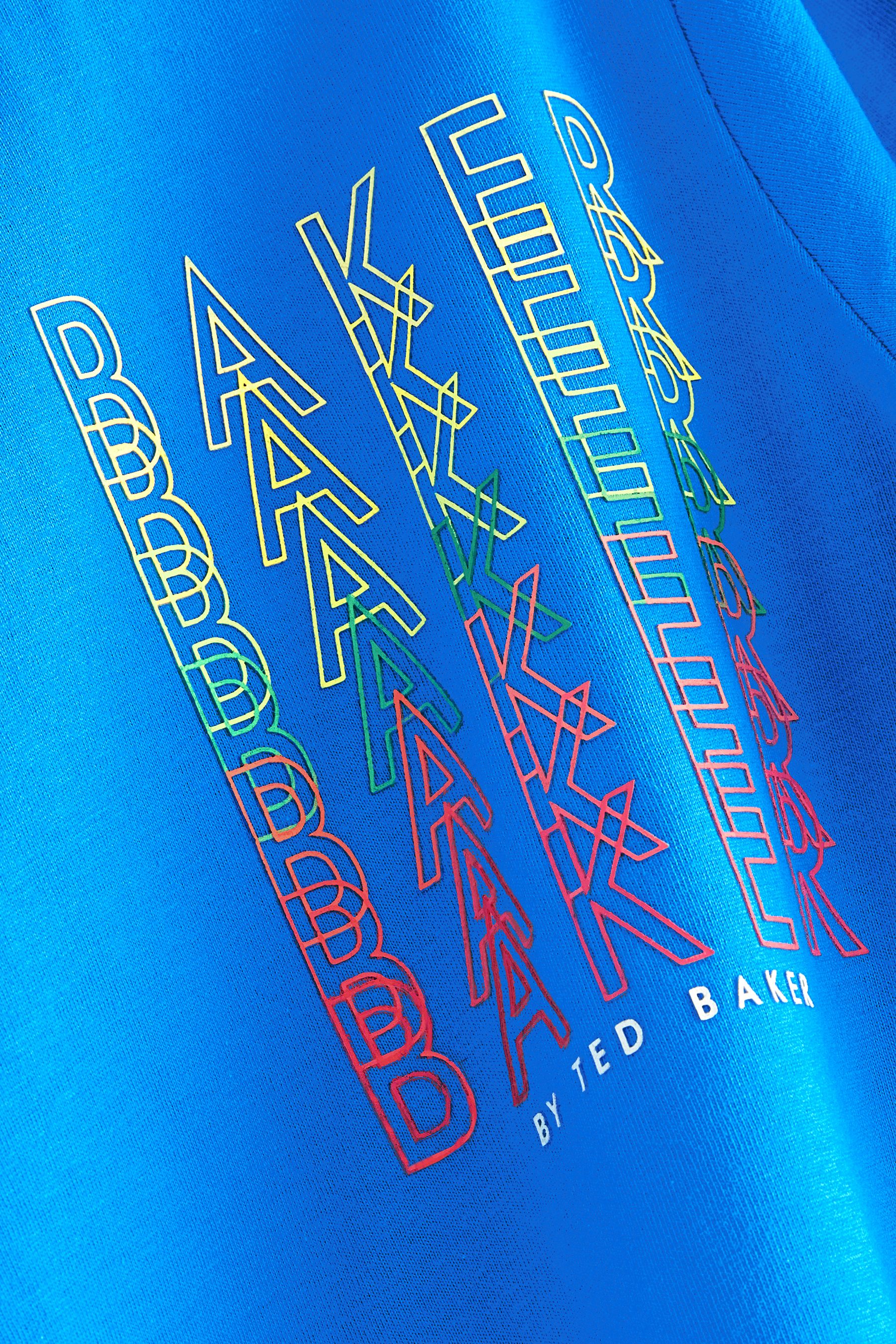 Baker by Ted Baker Blue Graphic T-Shirt