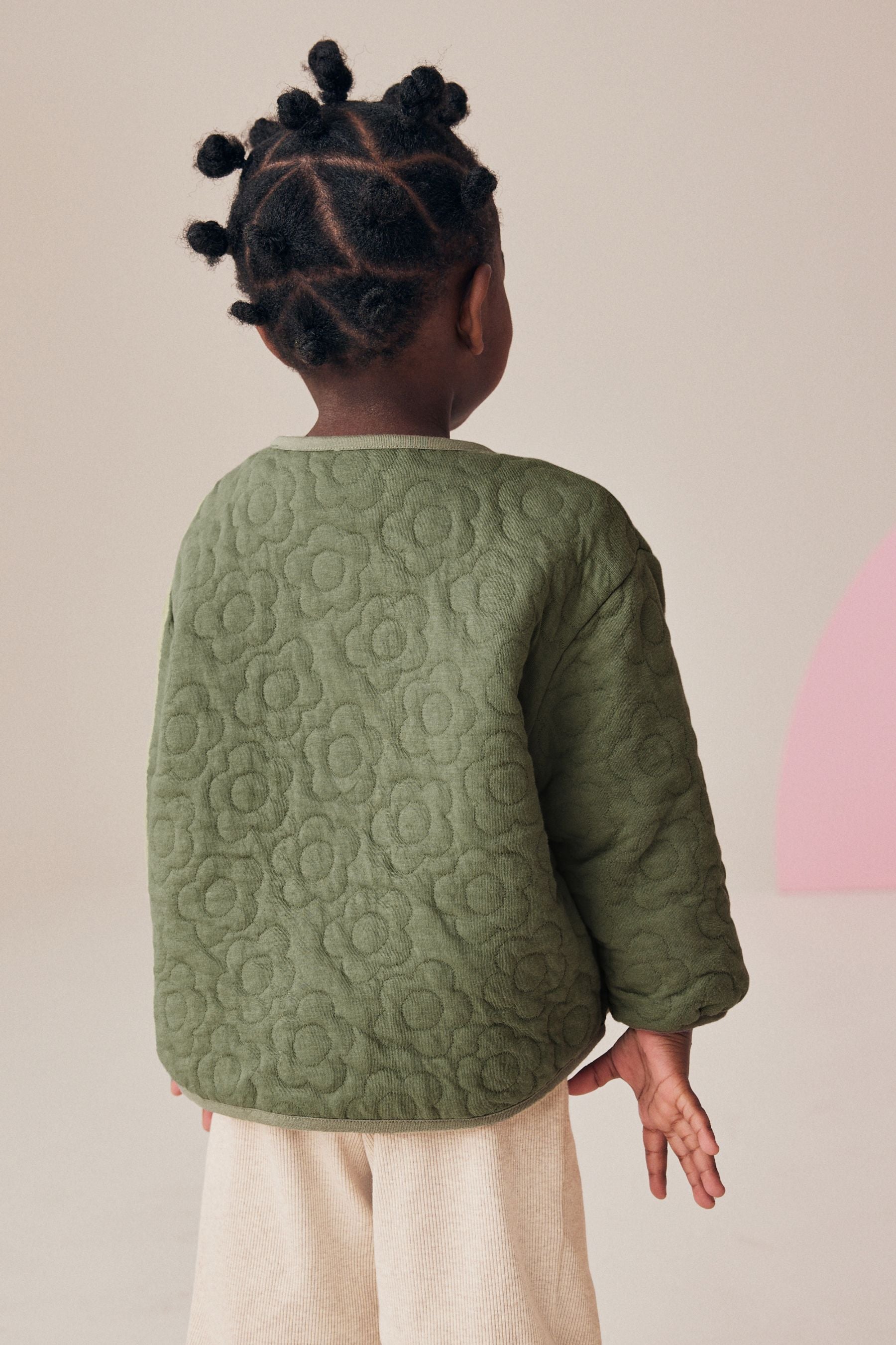 Green Quilted Jacket (3mths-7yrs)