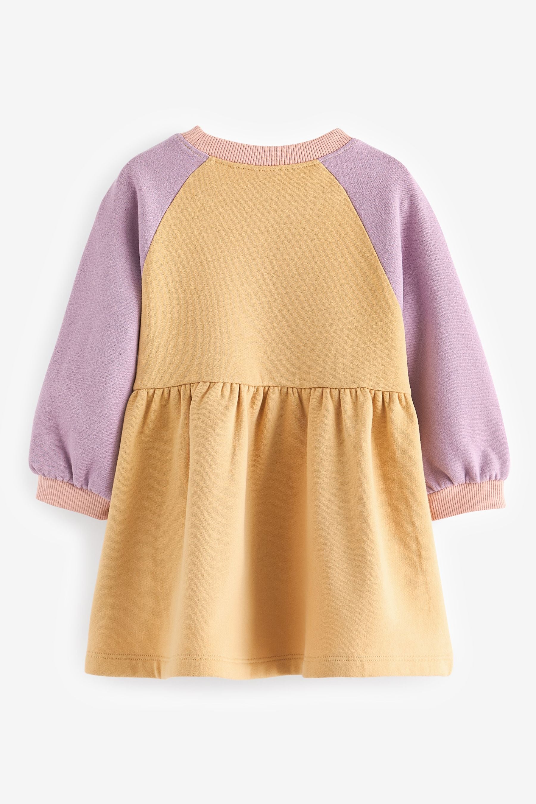 Yellow Long Sleeve Jumper Dress (3mths-7yrs)