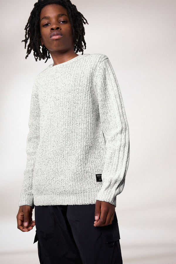 Ecru Utility Crew Neck Jumper (3-16yrs)