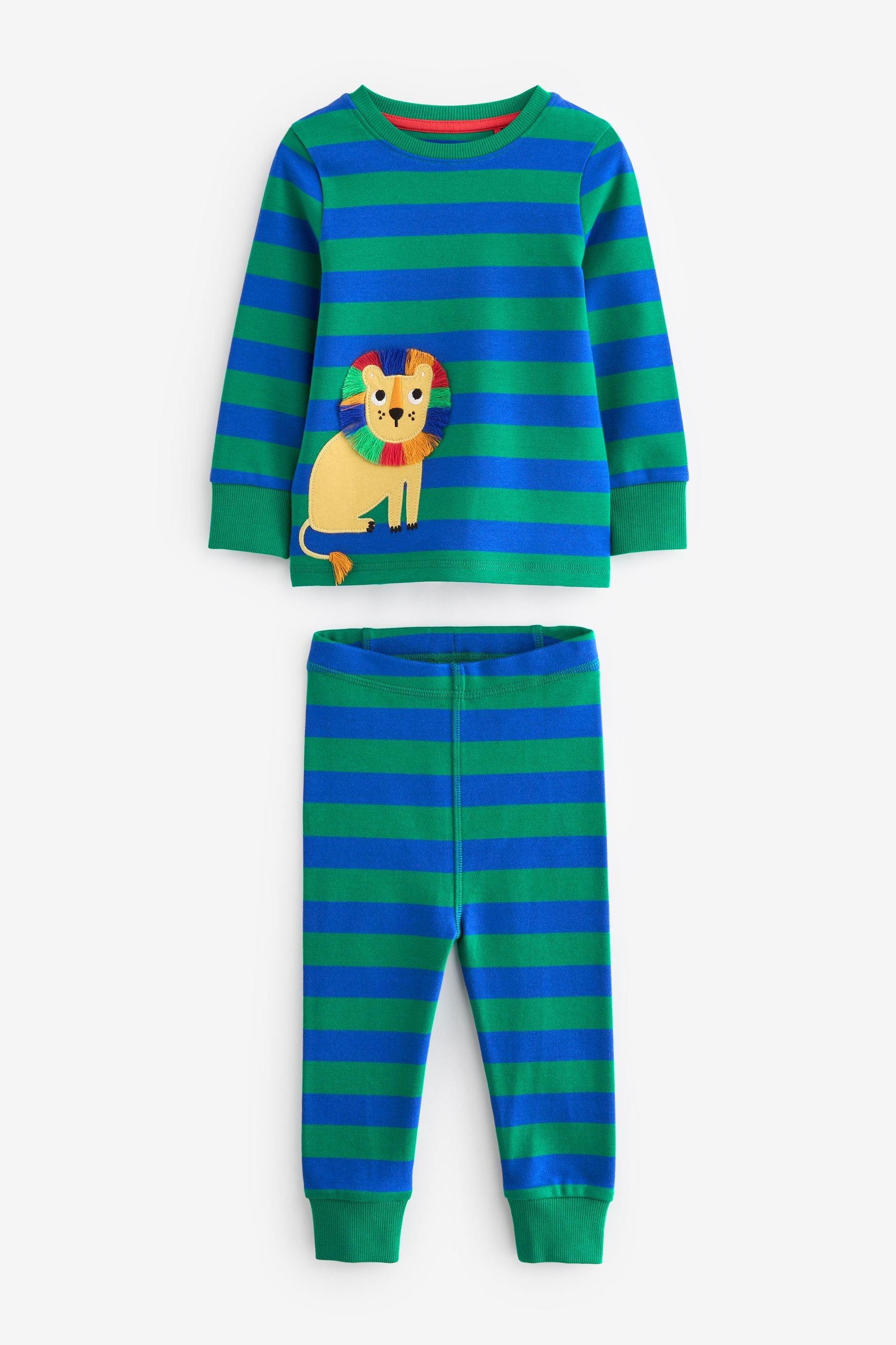 Multi Bright Animal Snuggle Pyjamas 3 Pack (9mths-8yrs)