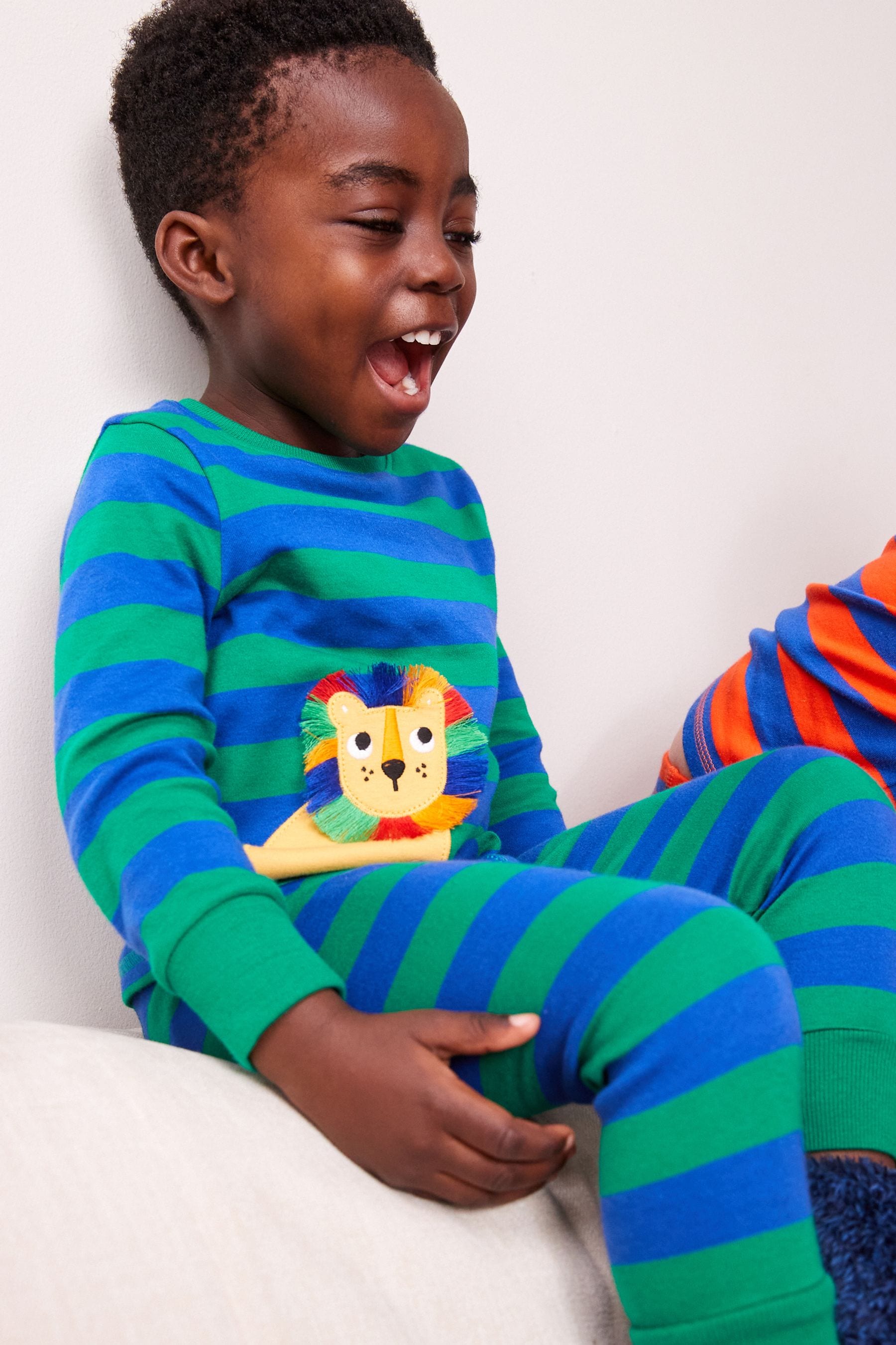 Multi Bright Animal Snuggle Pyjamas 3 Pack (9mths-8yrs)