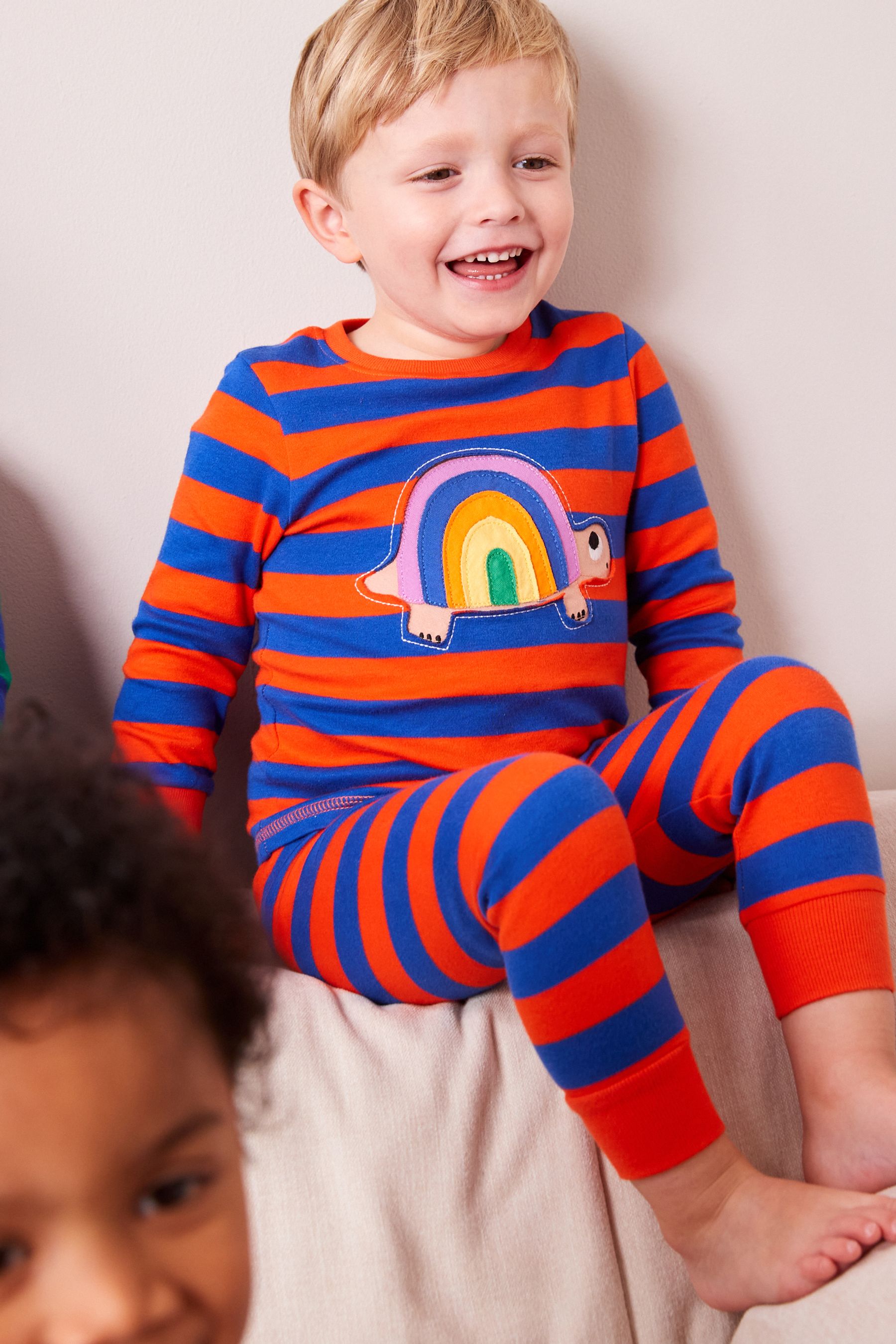 Multi Bright Animal Snuggle Pyjamas 3 Pack (9mths-8yrs)