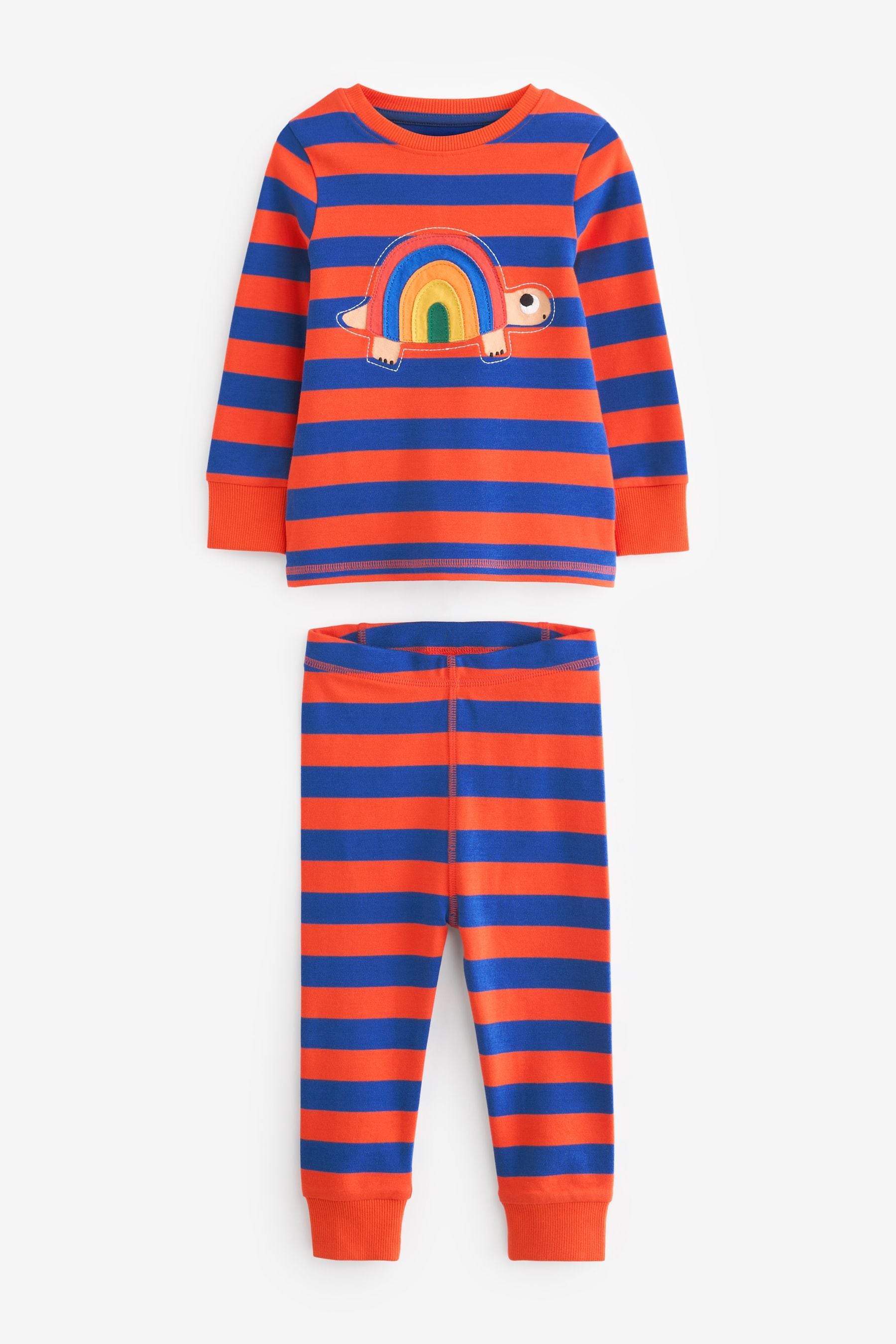 Multi Bright Animal Snuggle Pyjamas 3 Pack (9mths-8yrs)