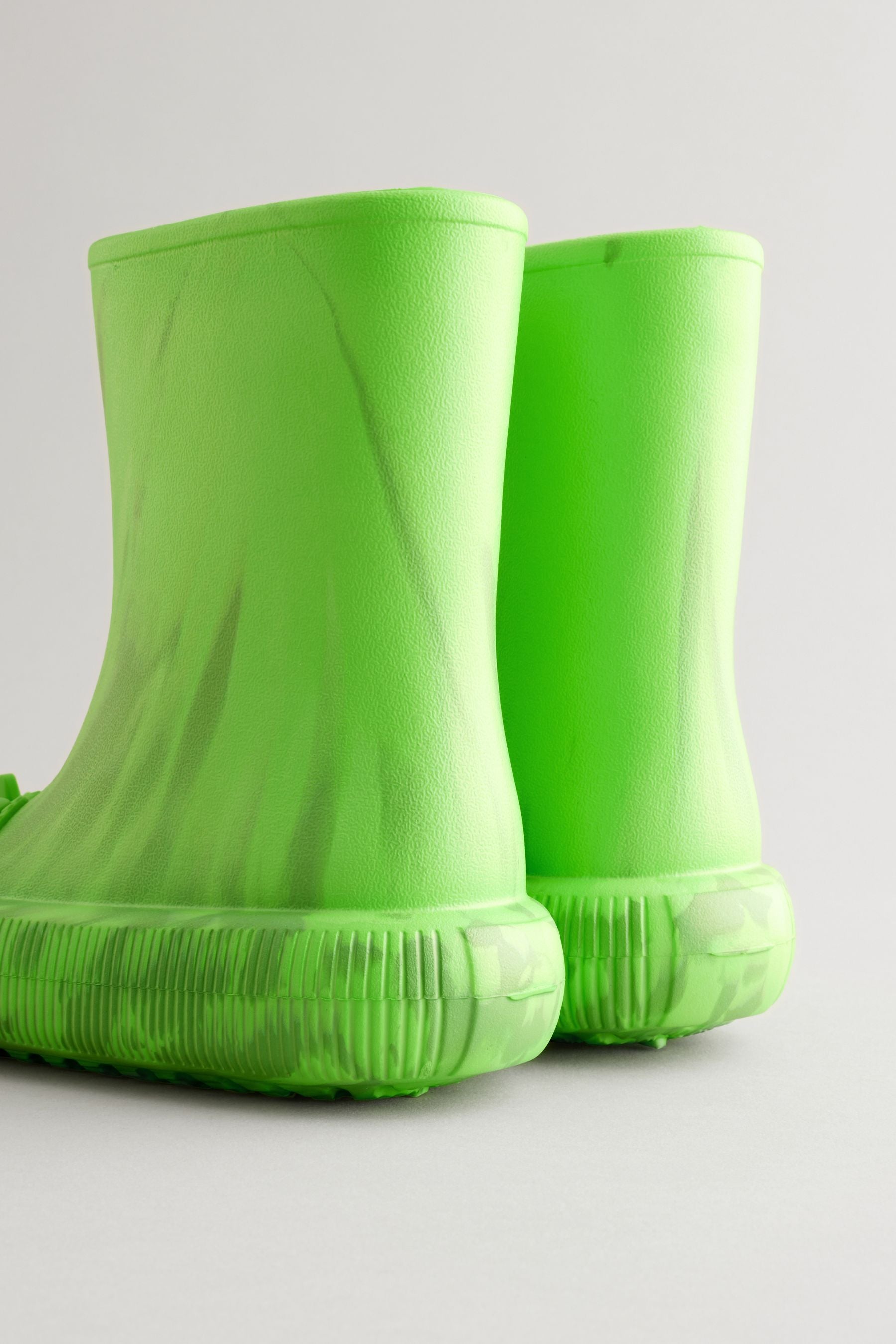 Green Marble Crocodile EVA Lightweight Character Wellies