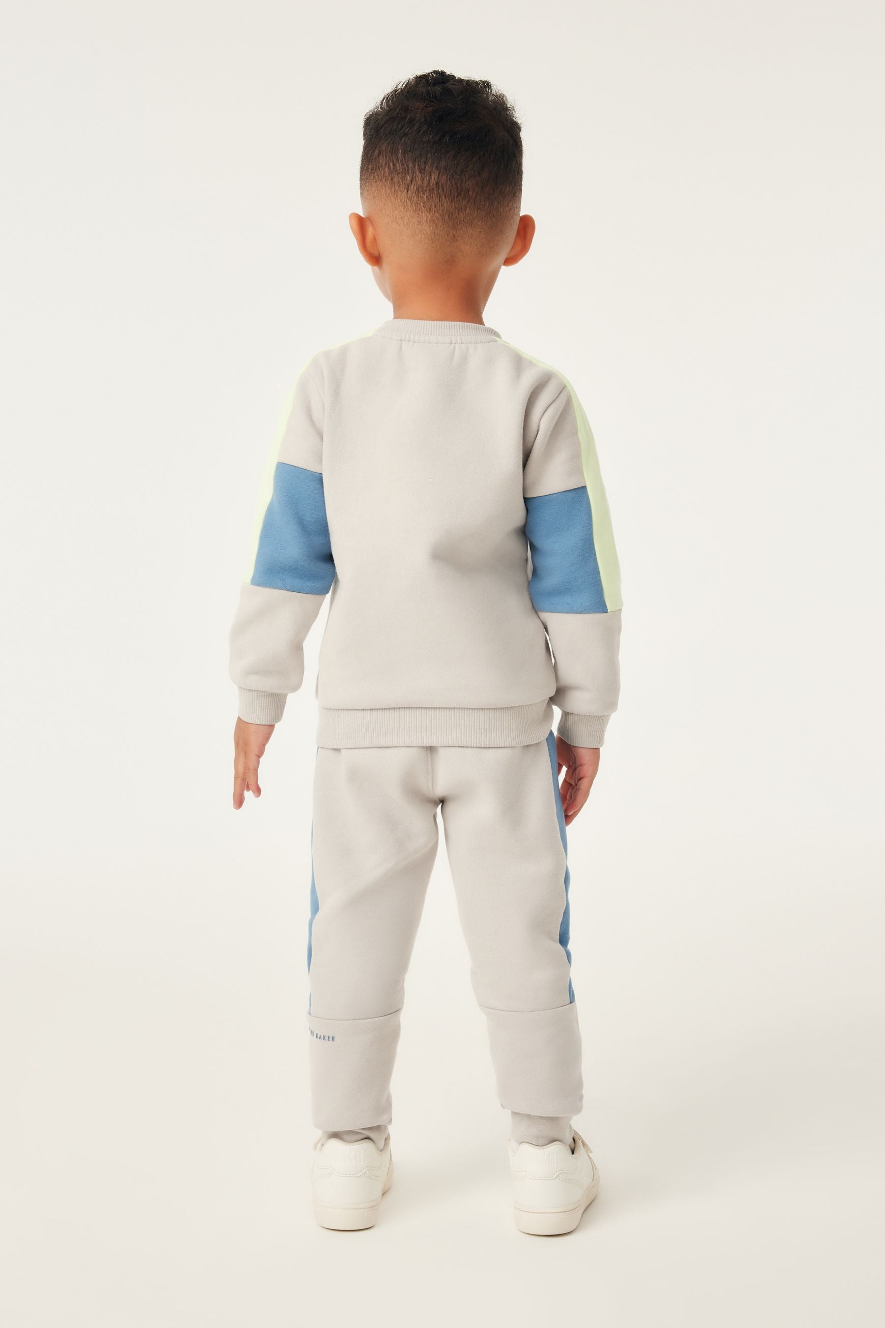 Baker by Ted Baker (0-6yrs) Colourblock Sweater and Jogger Set