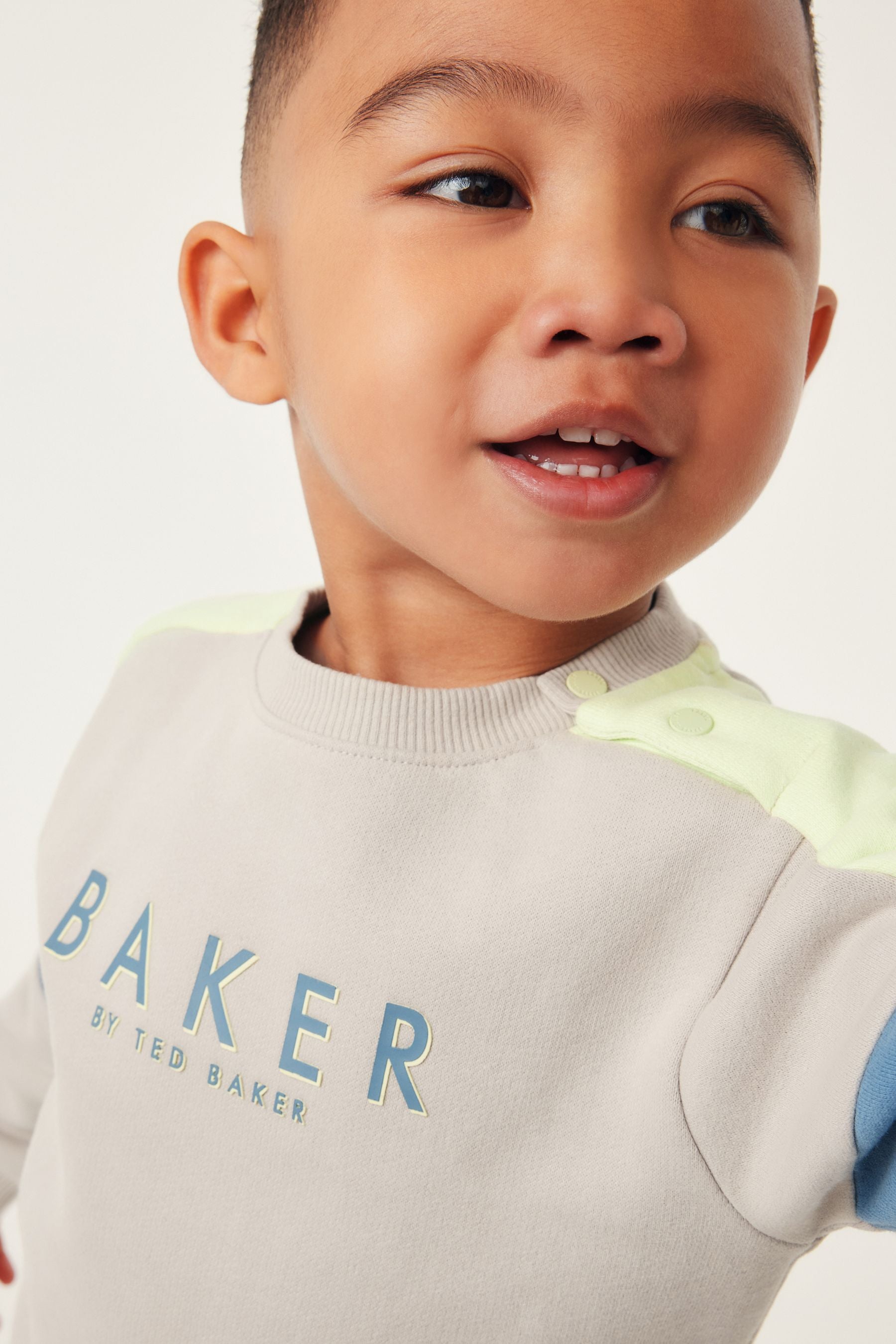 Baker by Ted Baker (0-6yrs) Colourblock Sweater and Jogger Set