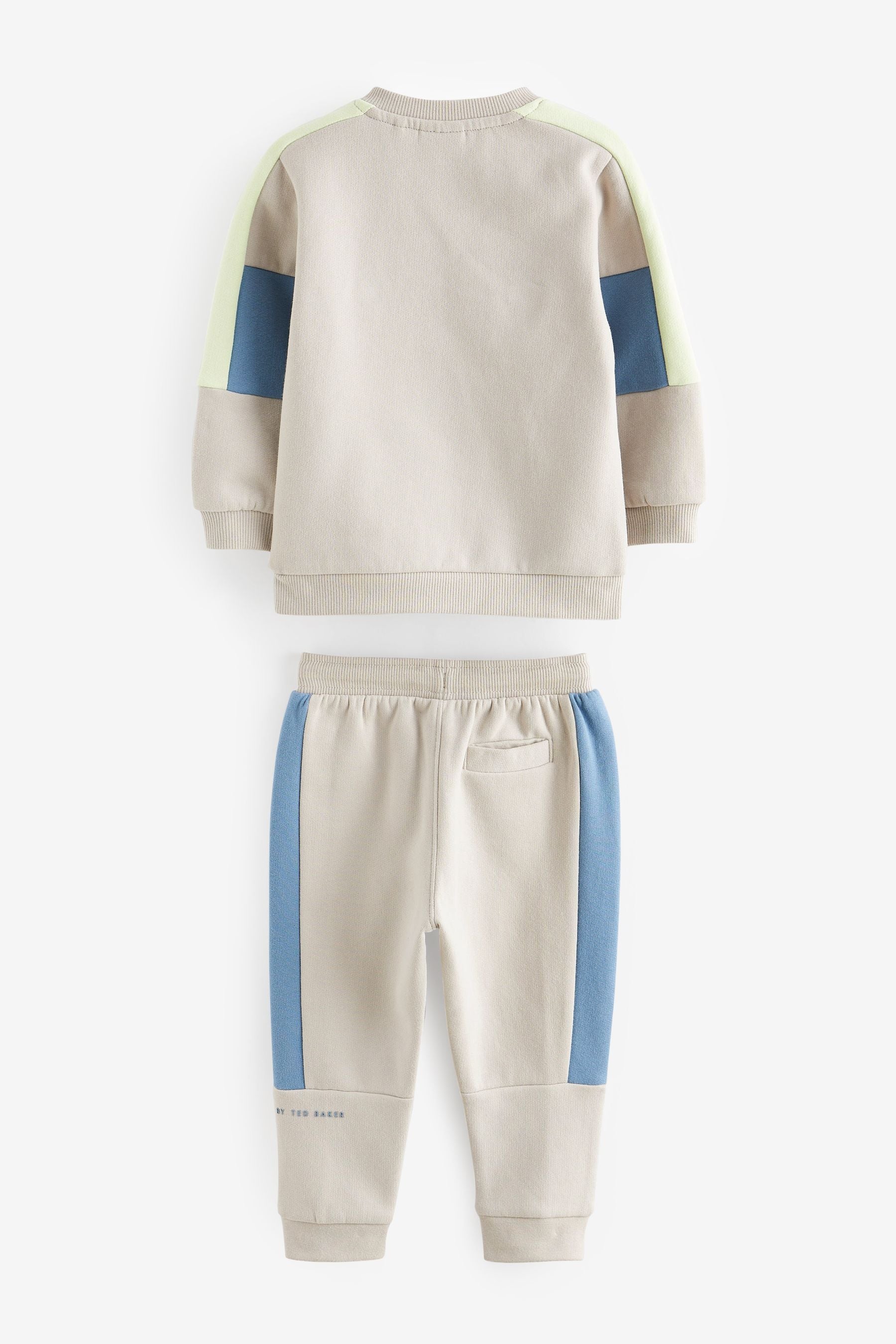 Baker by Ted Baker (0-6yrs) Colourblock Sweater and Jogger Set