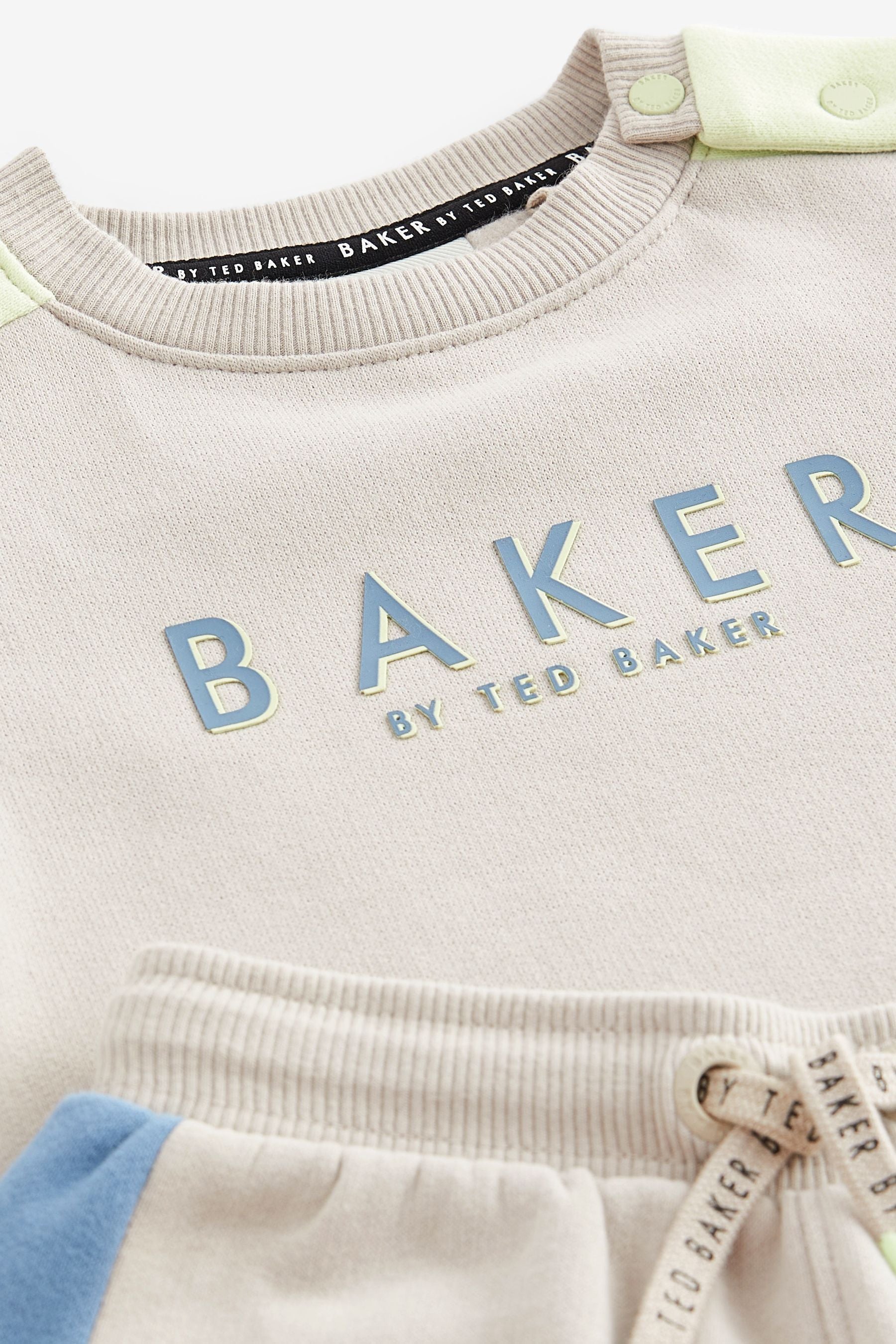 Baker by Ted Baker (0-6yrs) Colourblock Sweater and Jogger Set