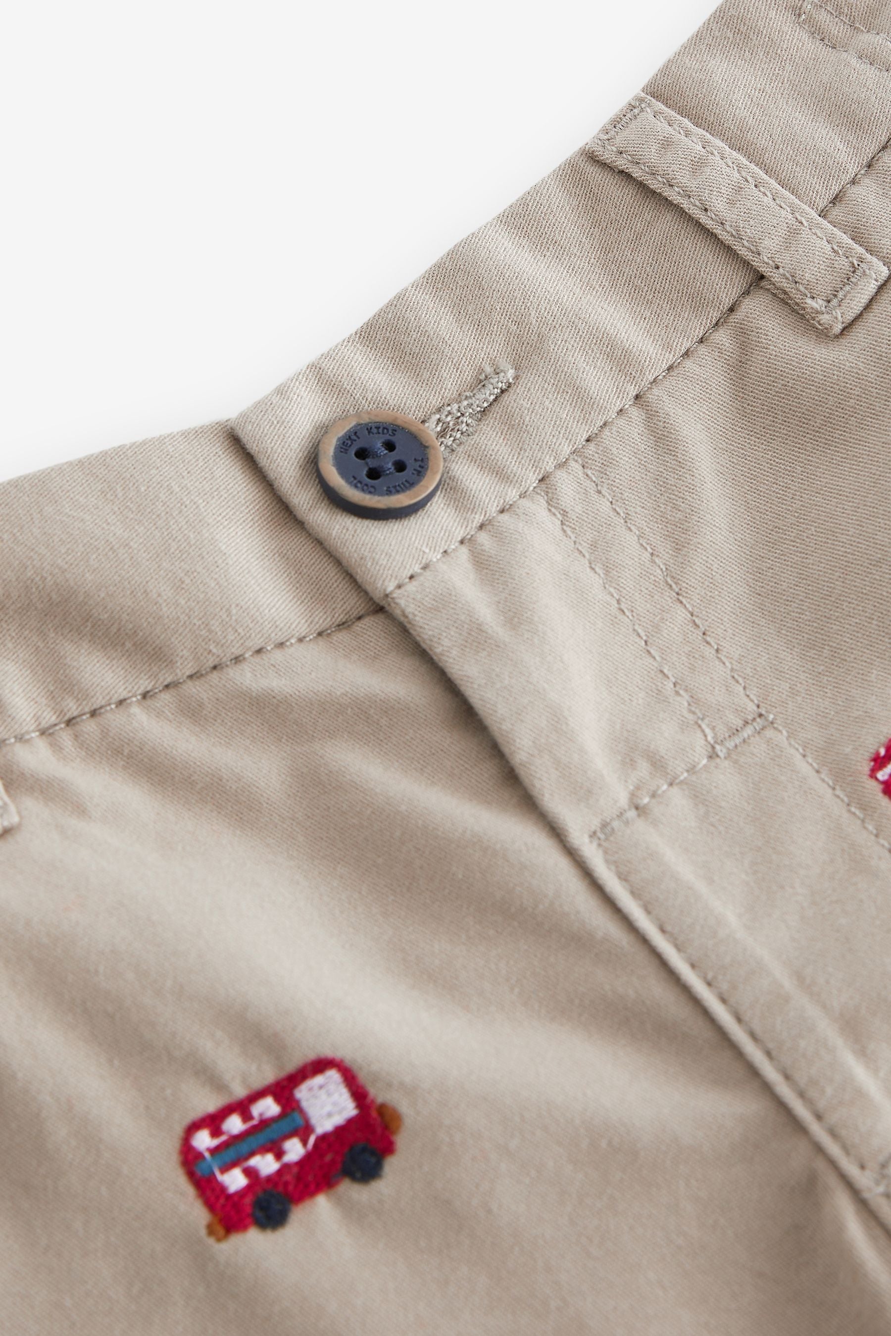 Stone Embroidered Chino Shorts (3mths-7yrs)